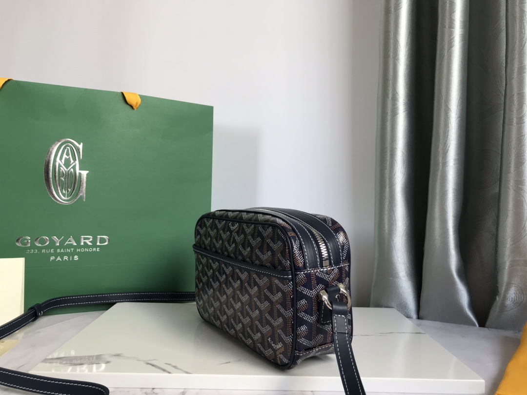 GOYARD Goyardine Sac Cap Vert black navy
