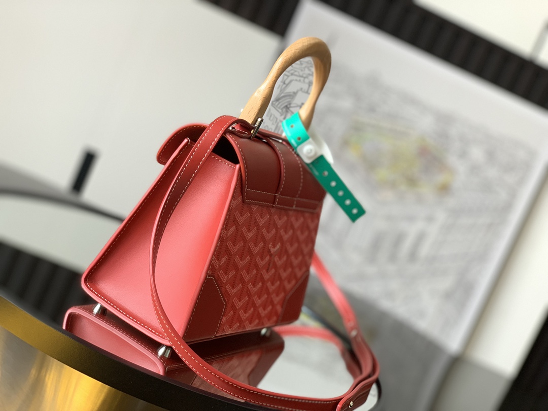 GOYARD Goyardine Saigon PM Red