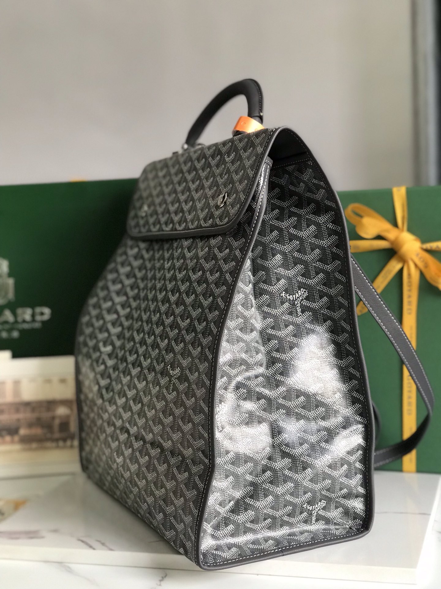 Goyard Goyardine Saint Leger Backpack - Grey Backpacks