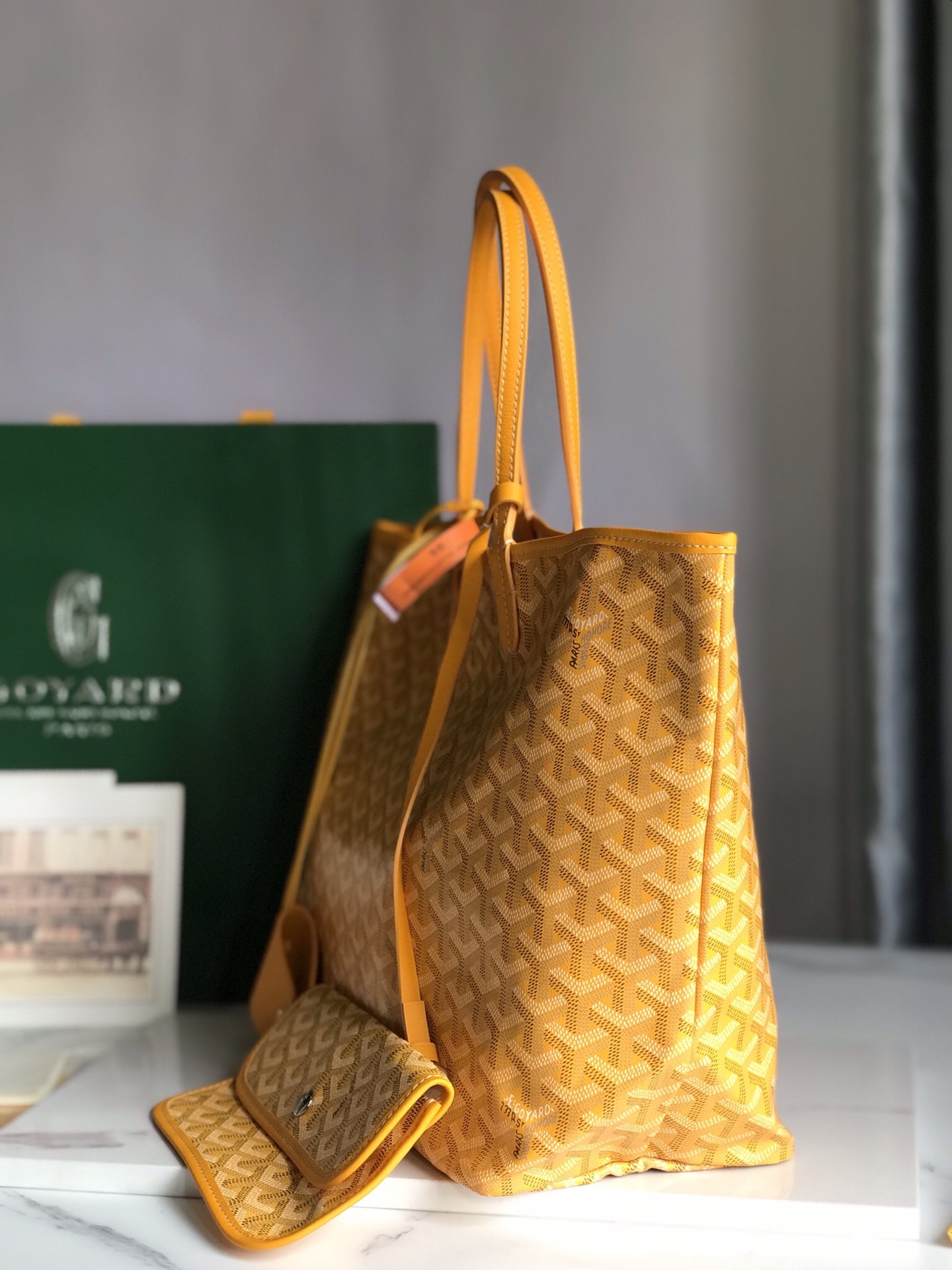 GOYARD Goyardine Saint Louis PM yellow1370123