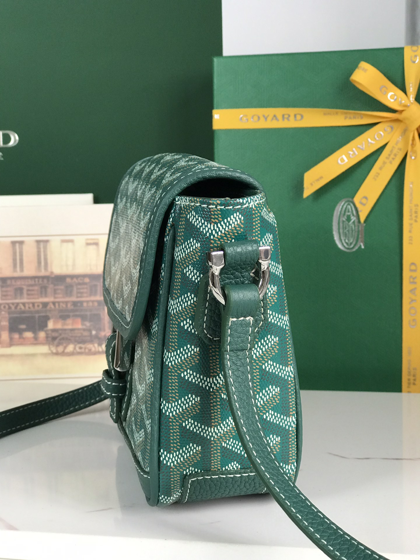 Goyard Grand Bleu Shoulder Bag - Green