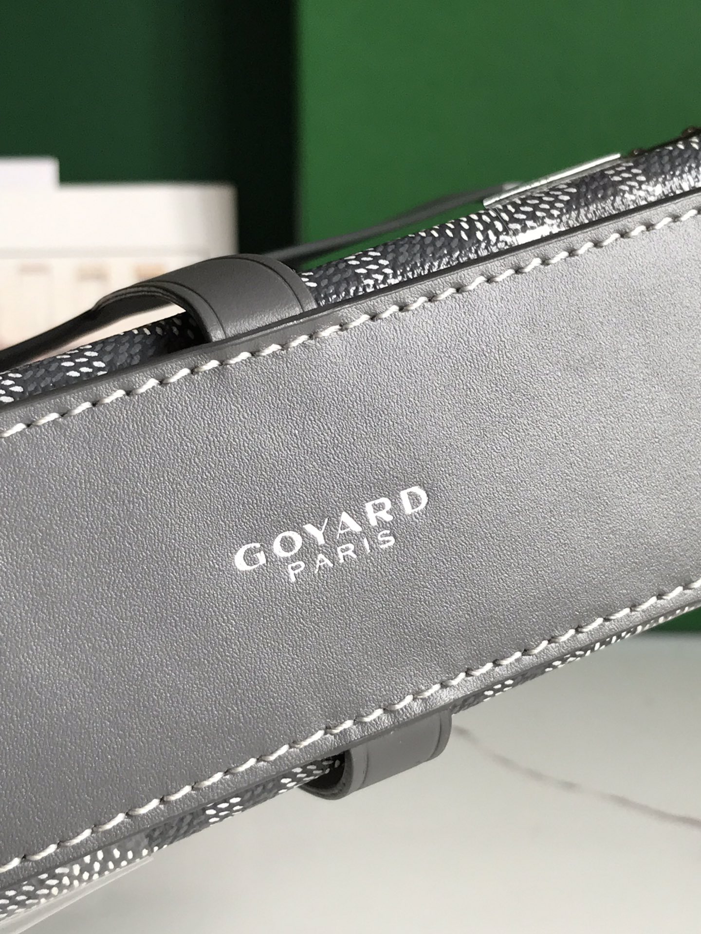 Goyard gray Minaudiere Trunk Bag Goyard |