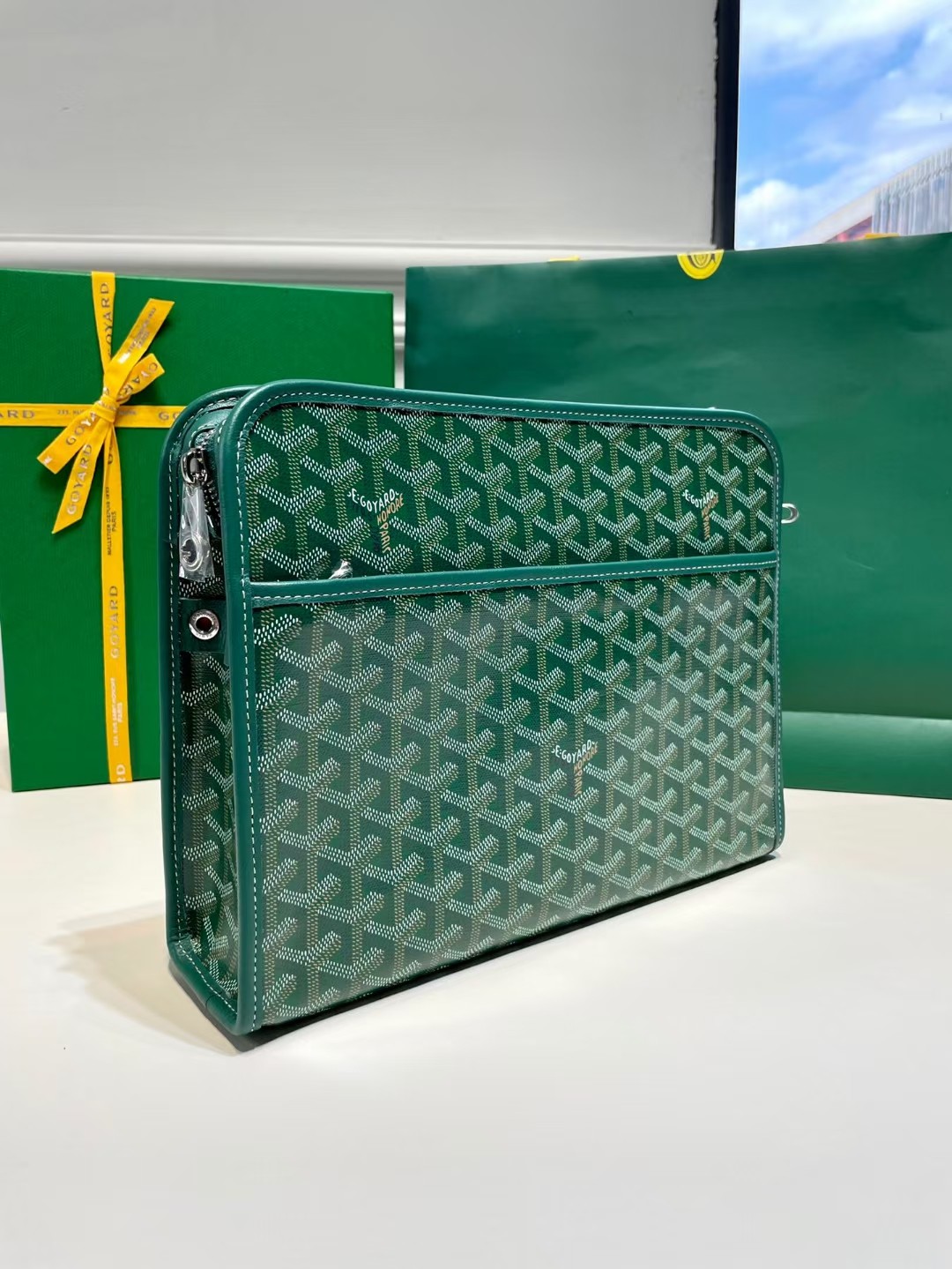 Goyard Jouvence MM Toiletry Bag Green Review & Unboxing