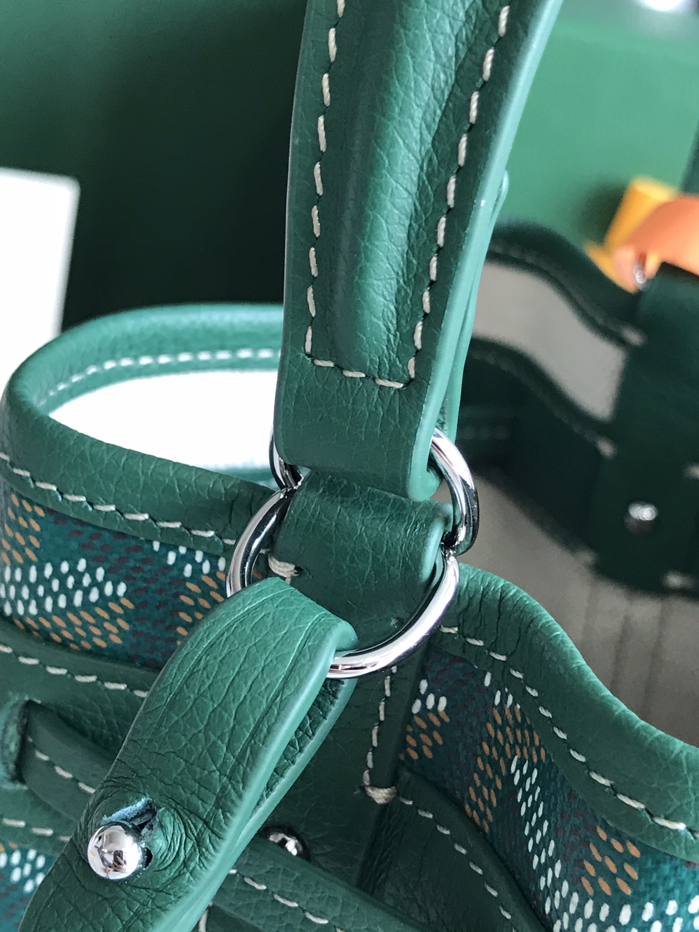 Goyard Petit Flot Mini bucket Bag Green