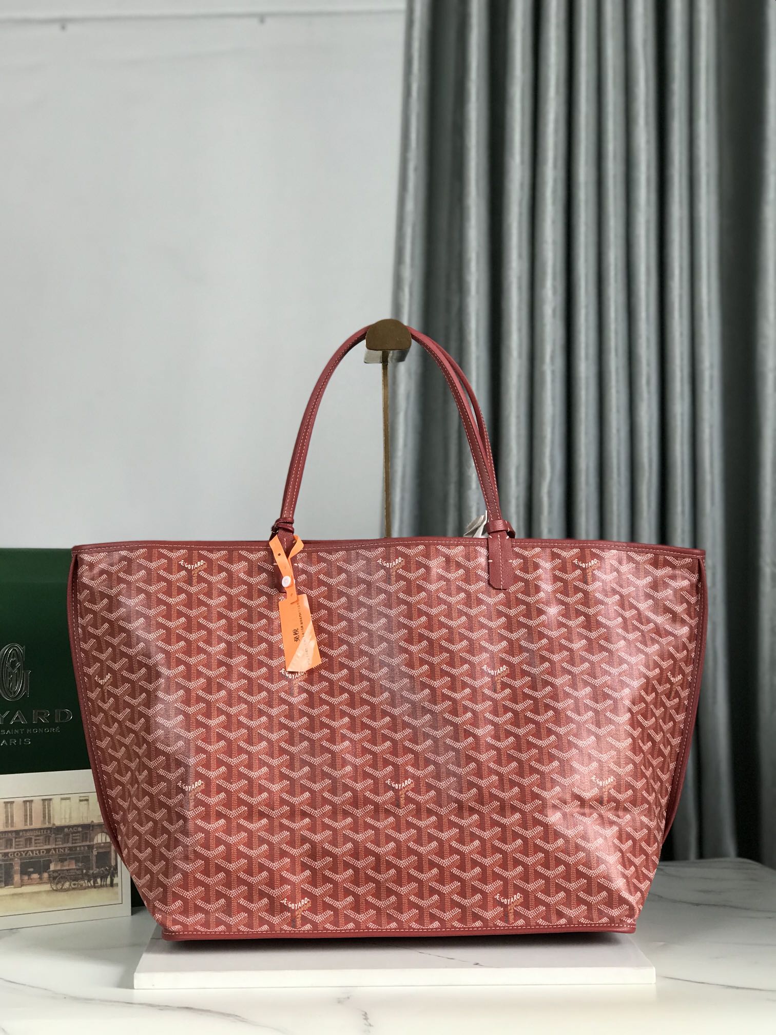 Goyard Pre-Loved Artois GM bag for Women - Red in