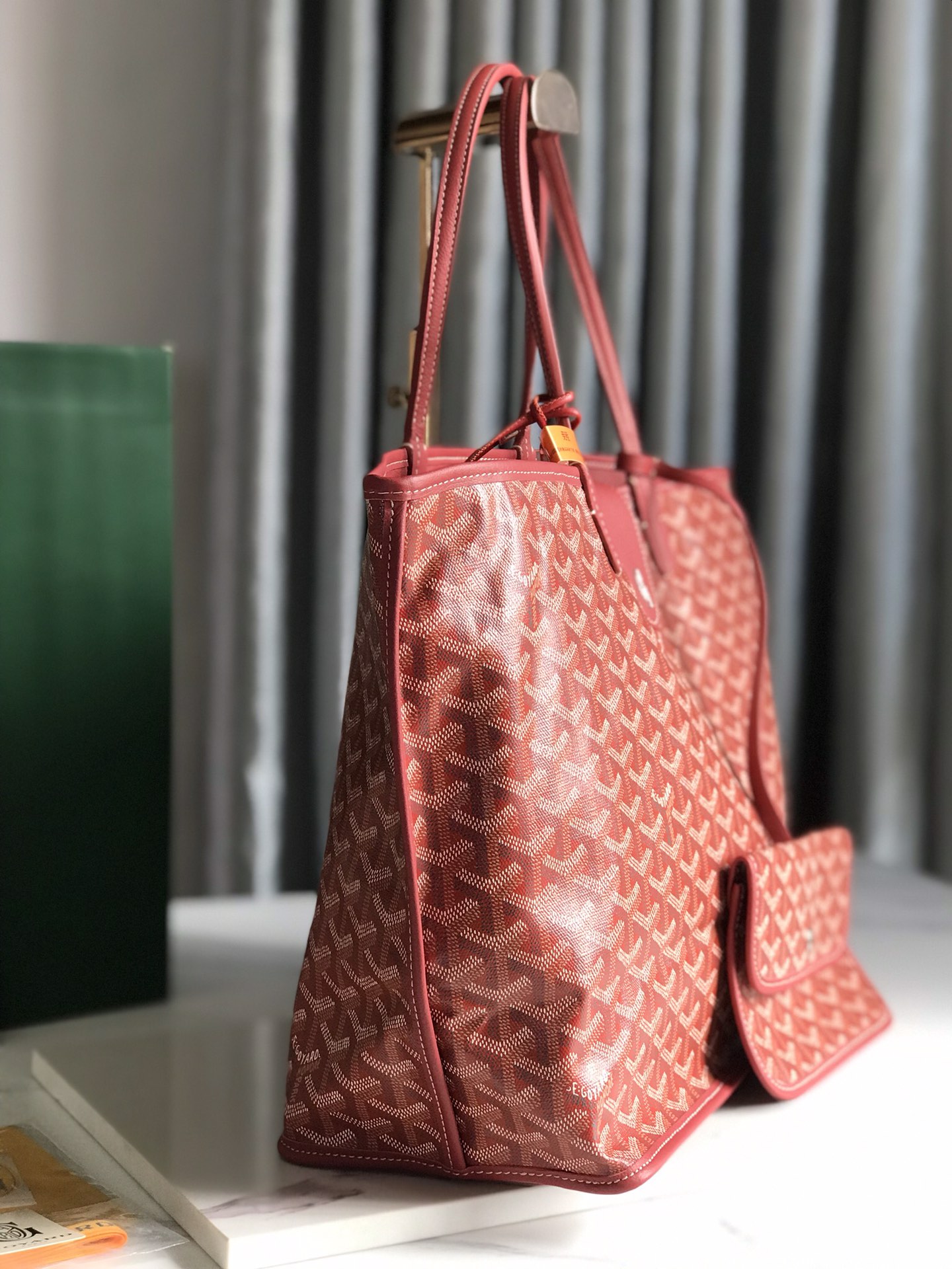 Goyard Pre-Owned 2019 St Louis PM Tote Bag | Red |