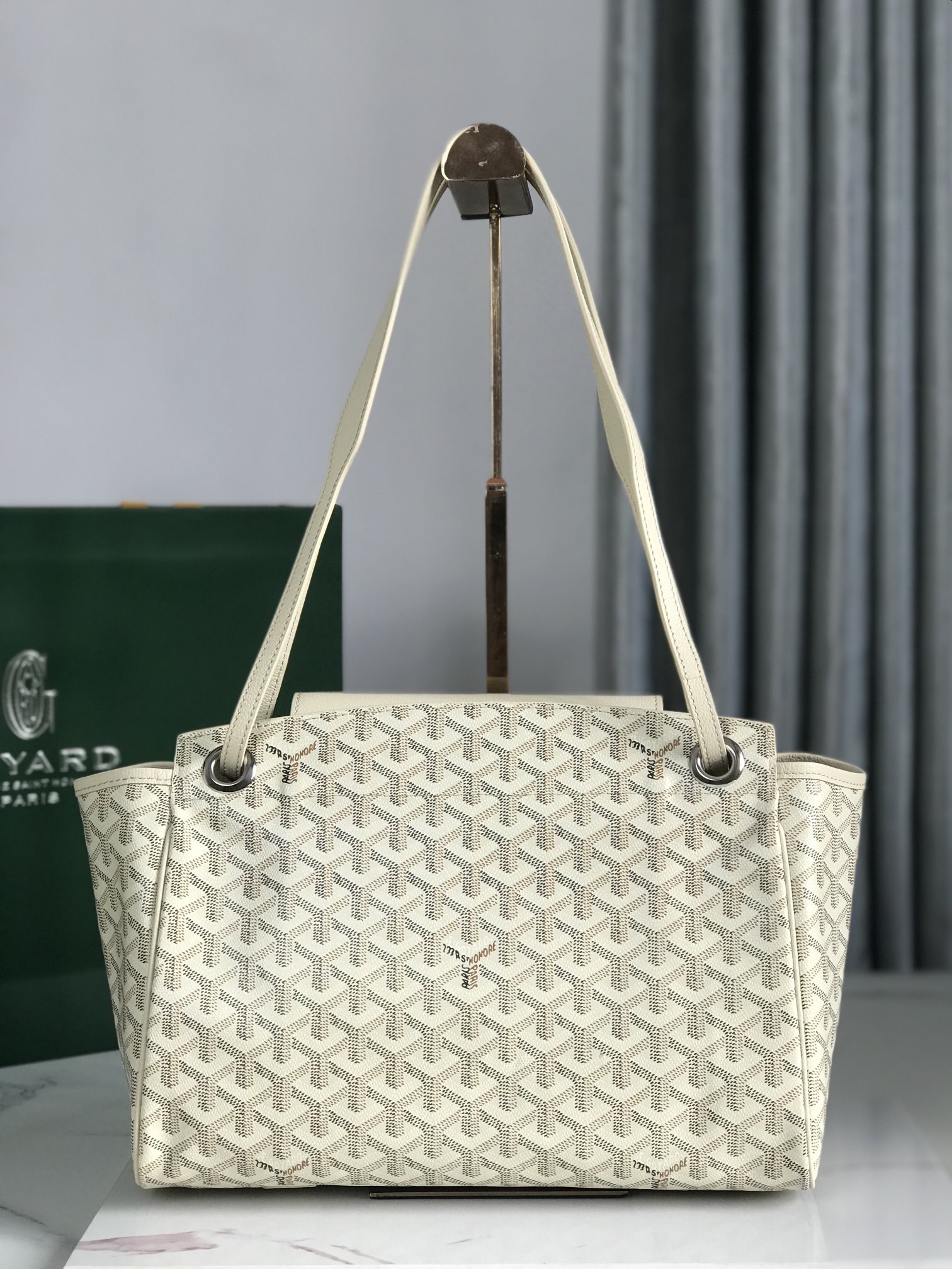 Goyard Rouette Souple Bag In Goyardine-Calfskin With