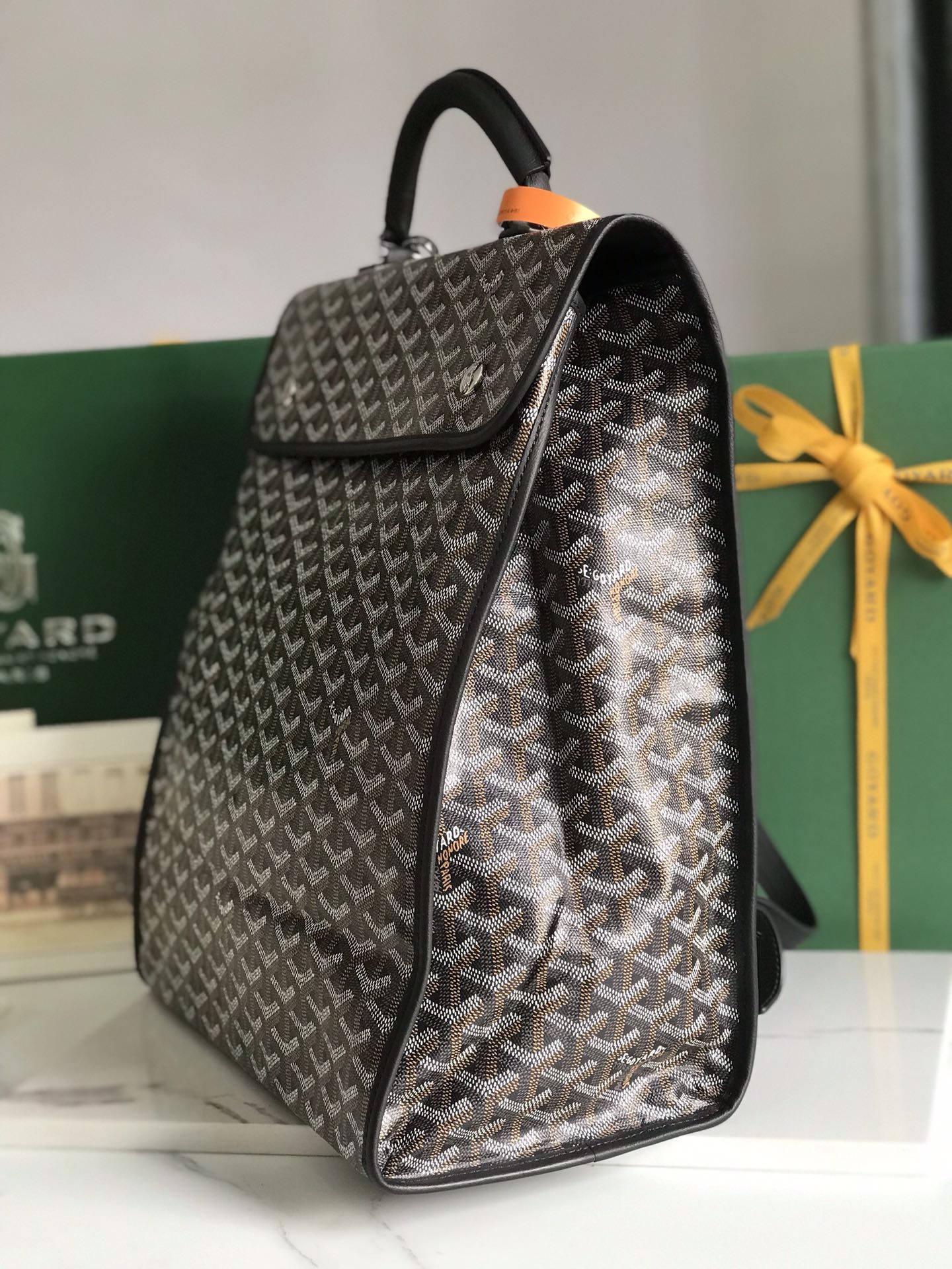 Goyard Saint Leger Backpack Black