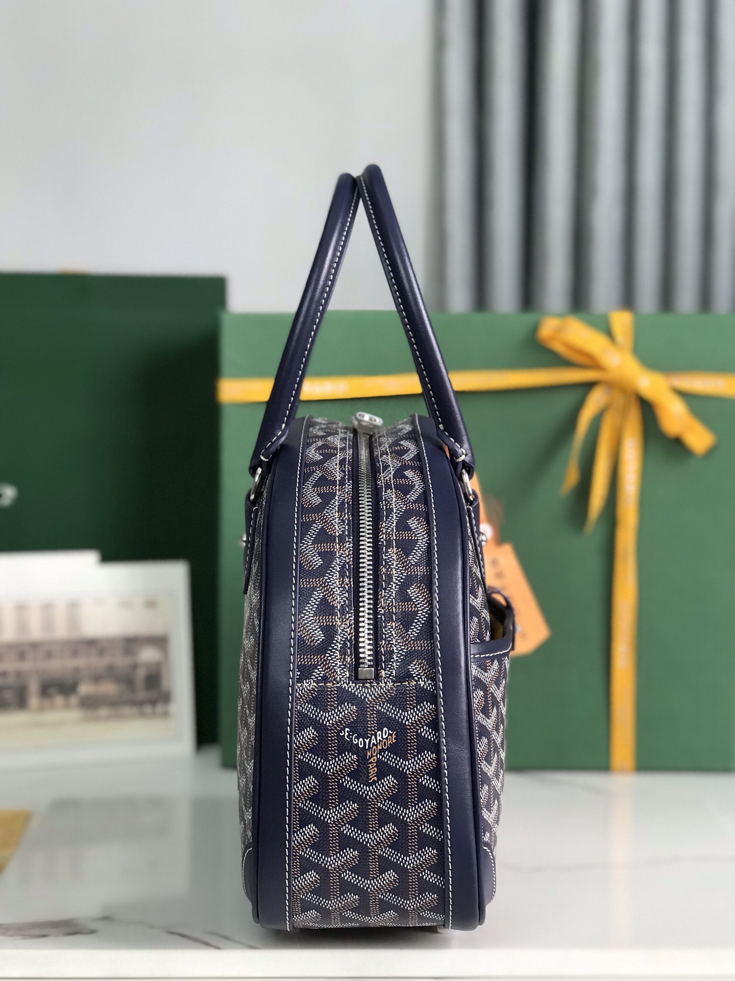 Goyard St Jeanne tote bag designed by Mathilda May