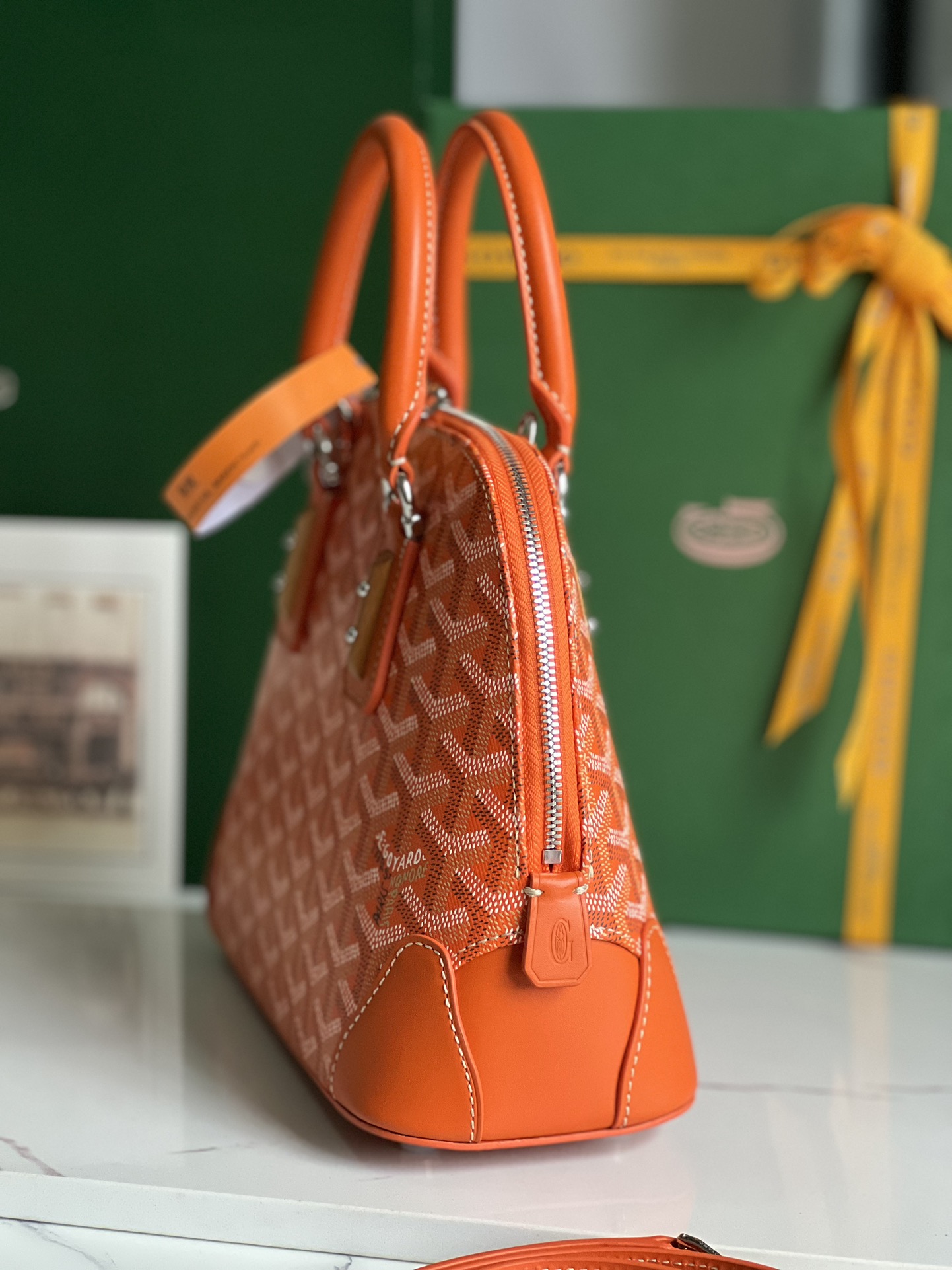 Goyard Women Vendôme Mini Bag-Orange