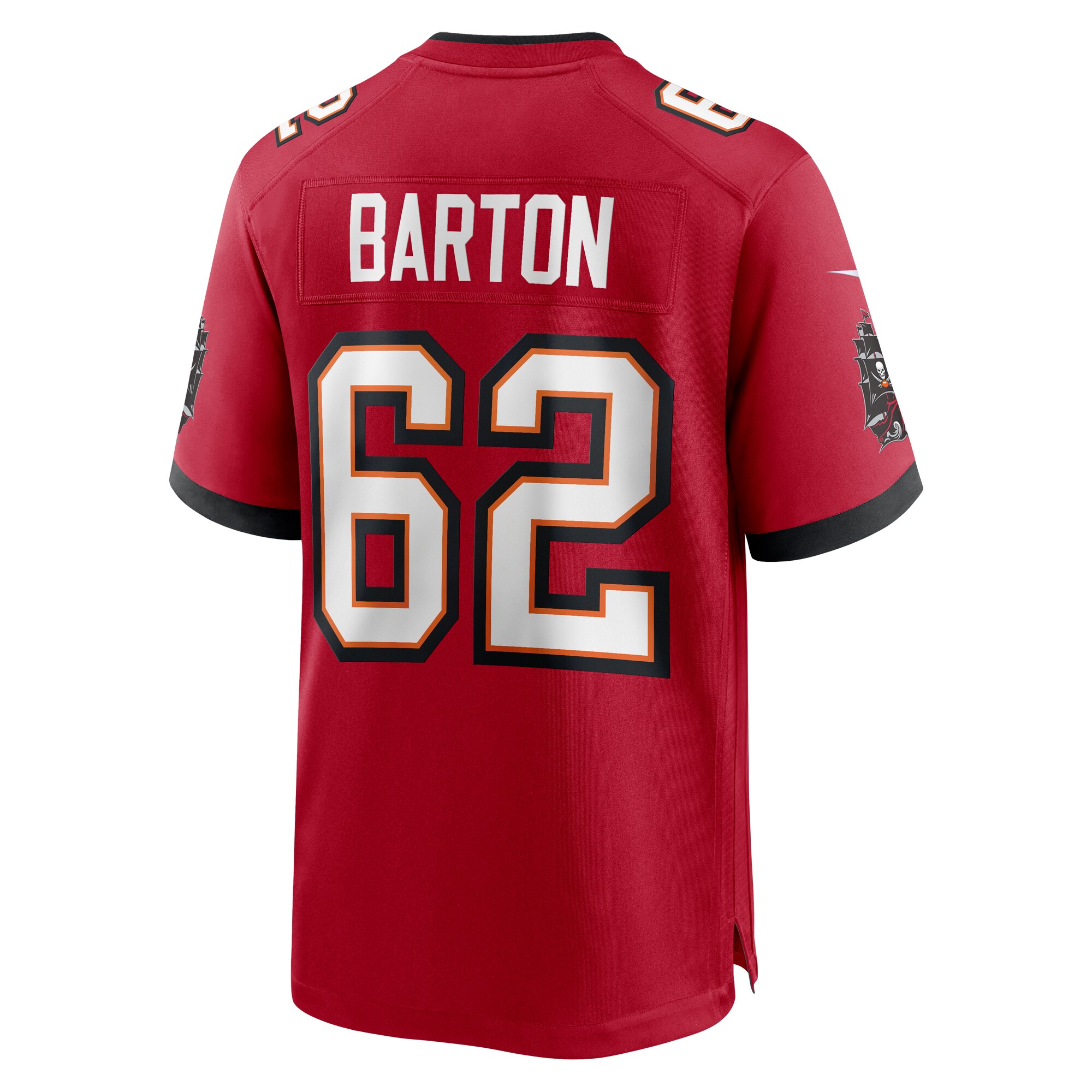 Graham Barton Tampa Bay Buccaneers Nike  Game Jersey -  Red
