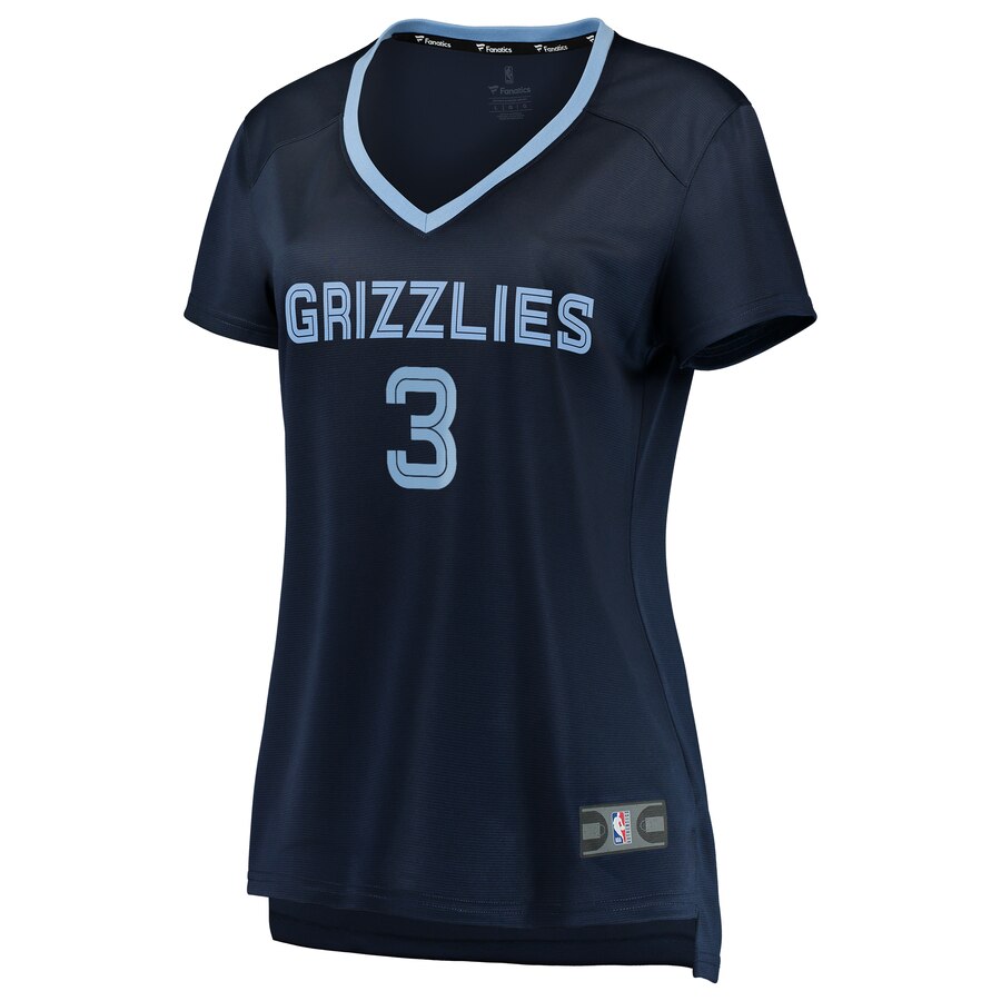 Fanatics Women's Allen Jersey Navy - Premium Grizzlies #3 Replica 2024