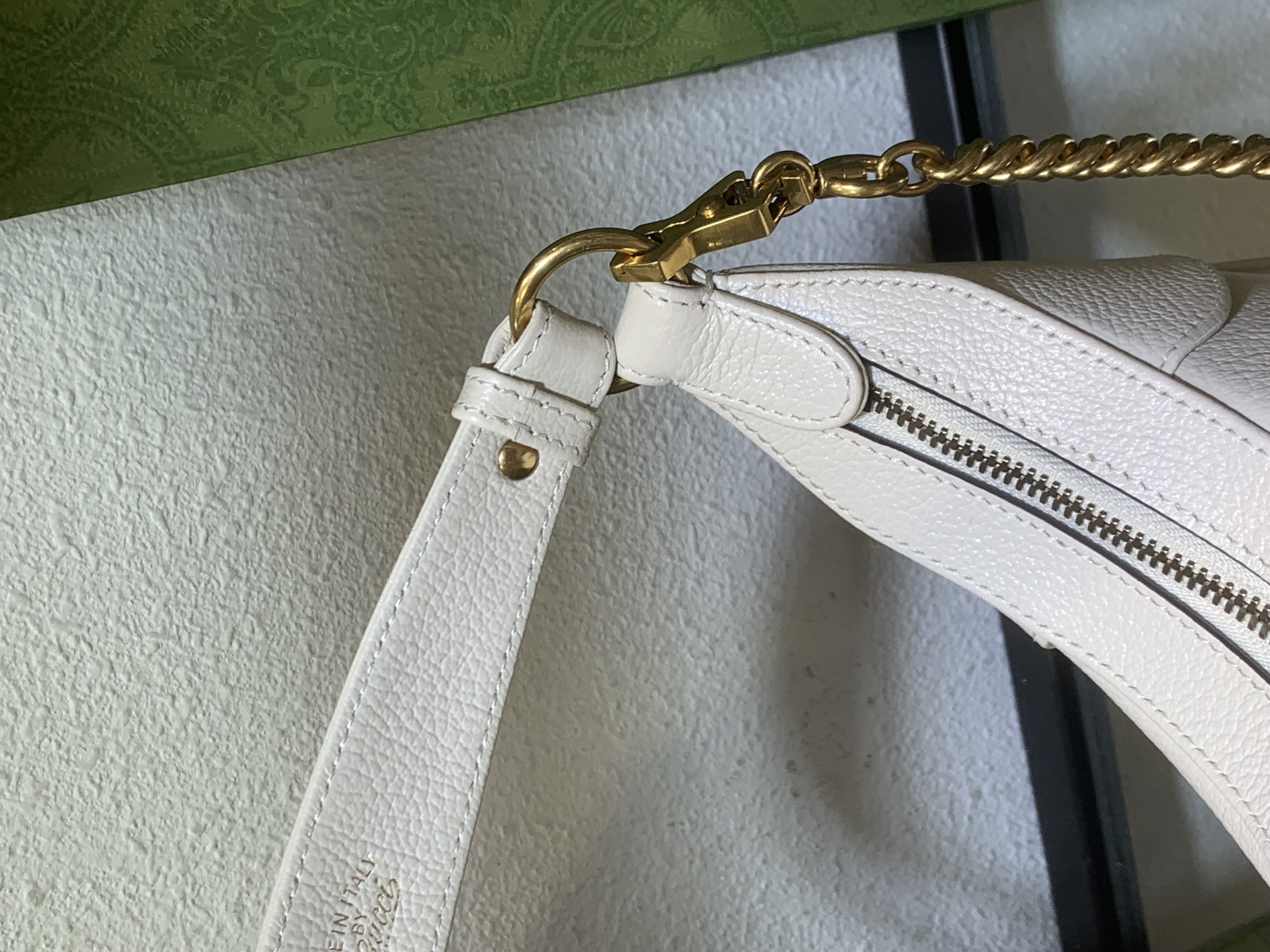 Gucci Aphrodite Cream Shoulder Bag | Premium 2024 Designer Handbag