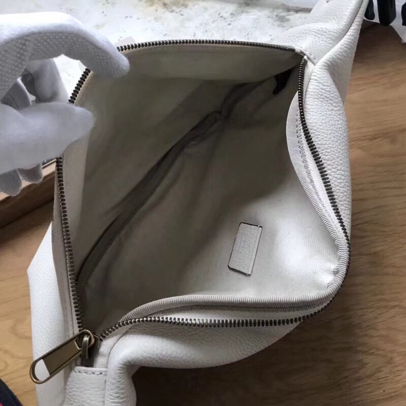 GUCCI Bag Logo print body belt white