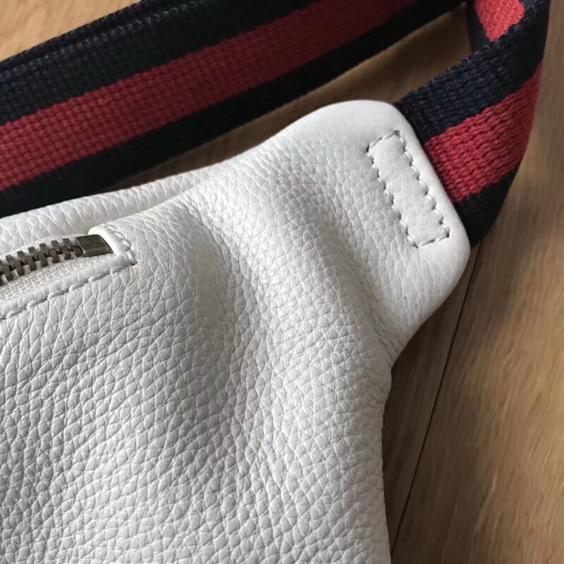 GUCCI Bag Logo print body belt white
