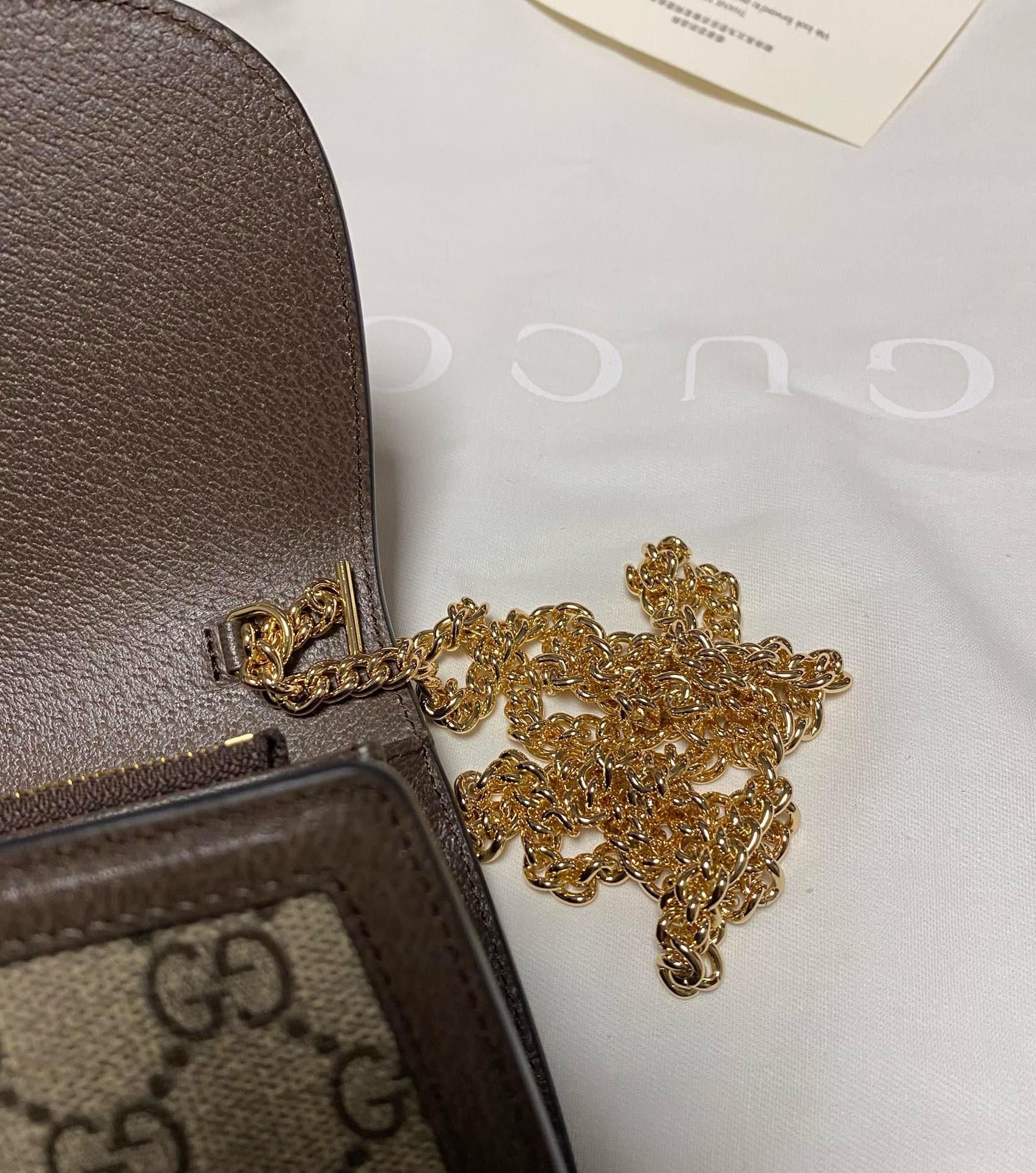 Gucci Blondie Chain Crossbody Bag