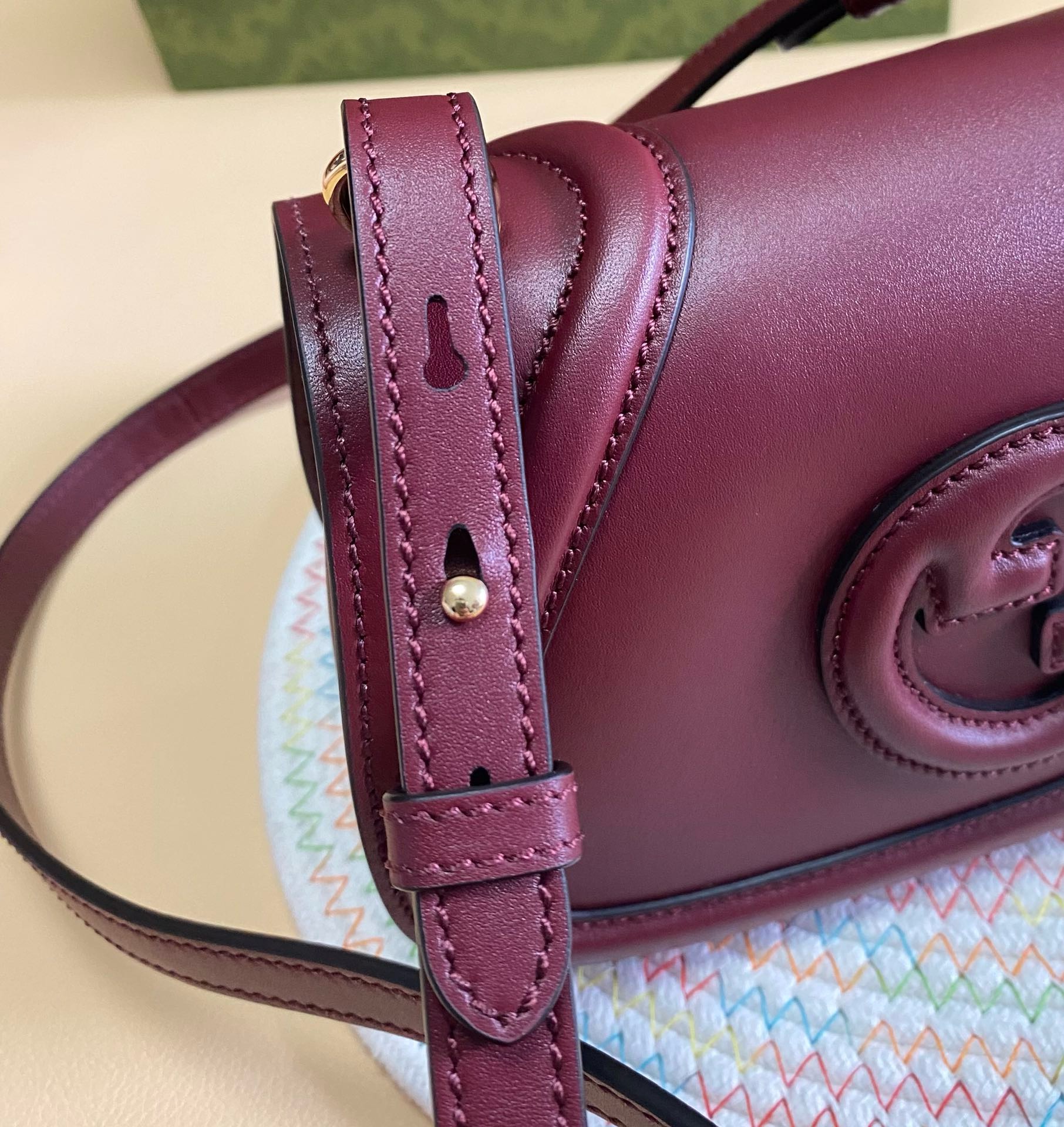 Gucci Blondie Burgundy Handbag: Premium 2024 Flap Style