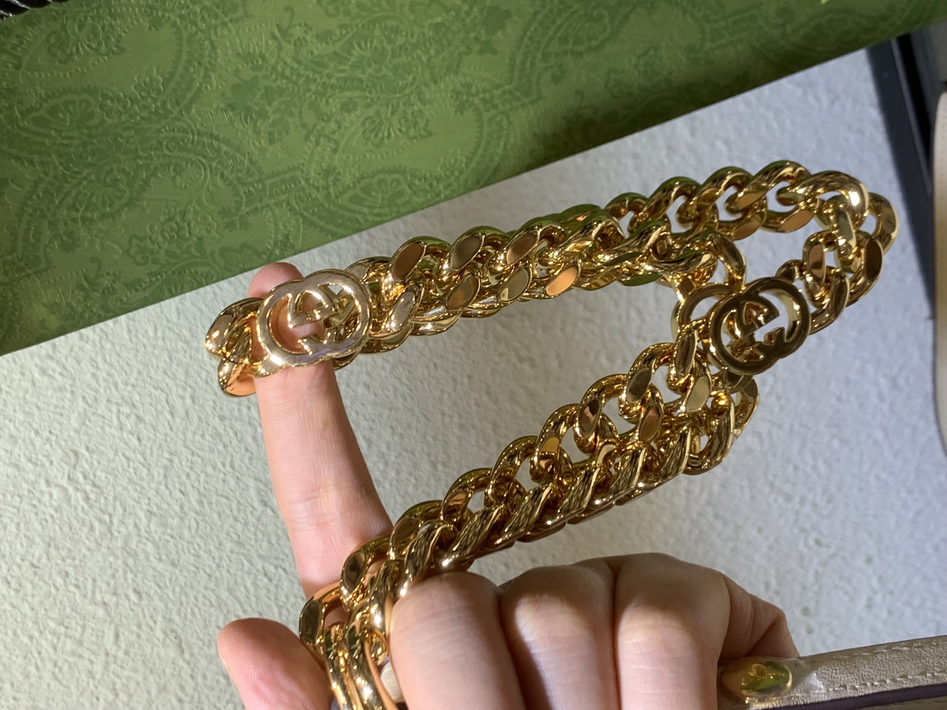 Gucci Blondie Shoulder 'White'