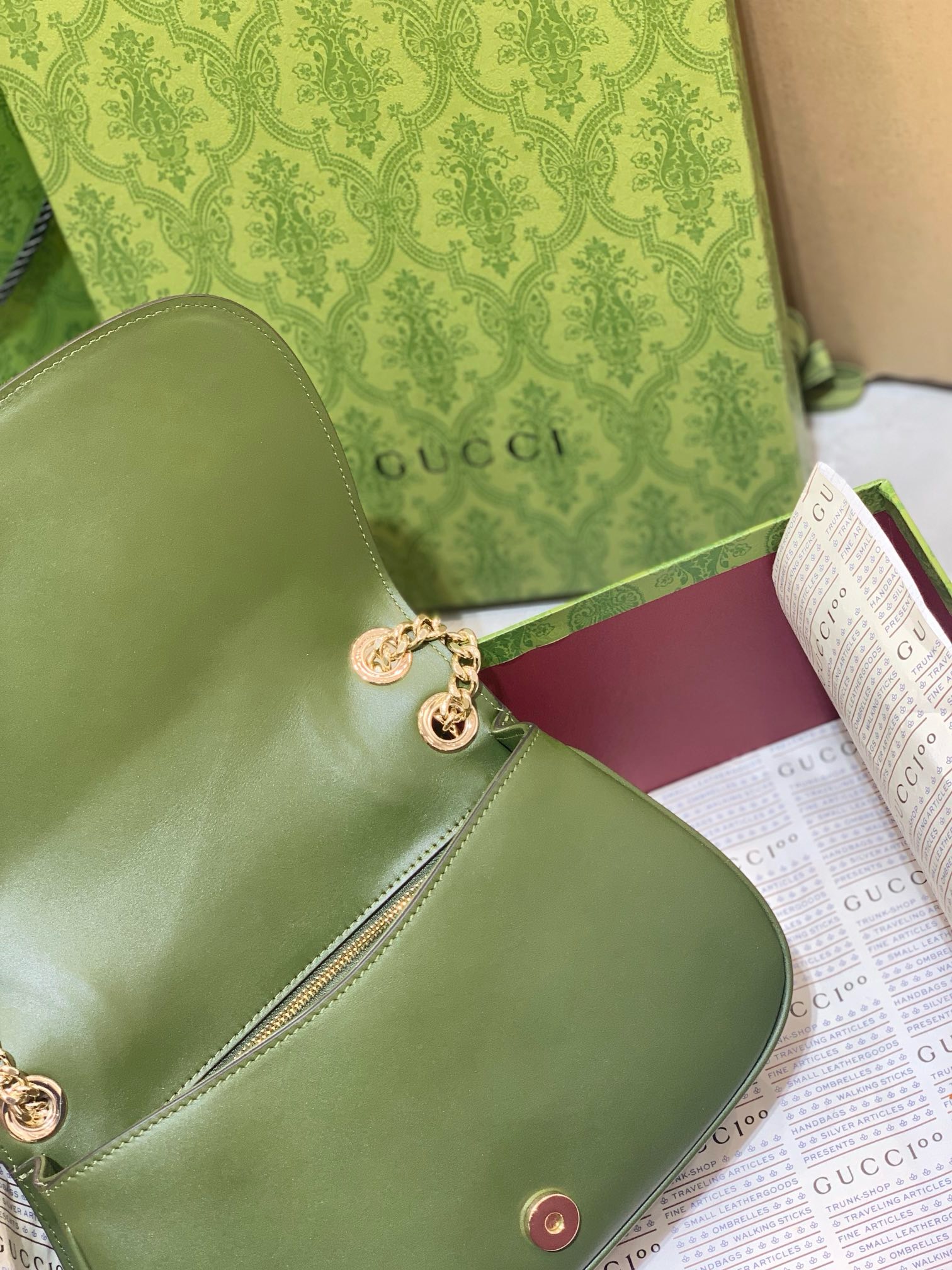 Gucci Blondie Small Top Handle Bag.