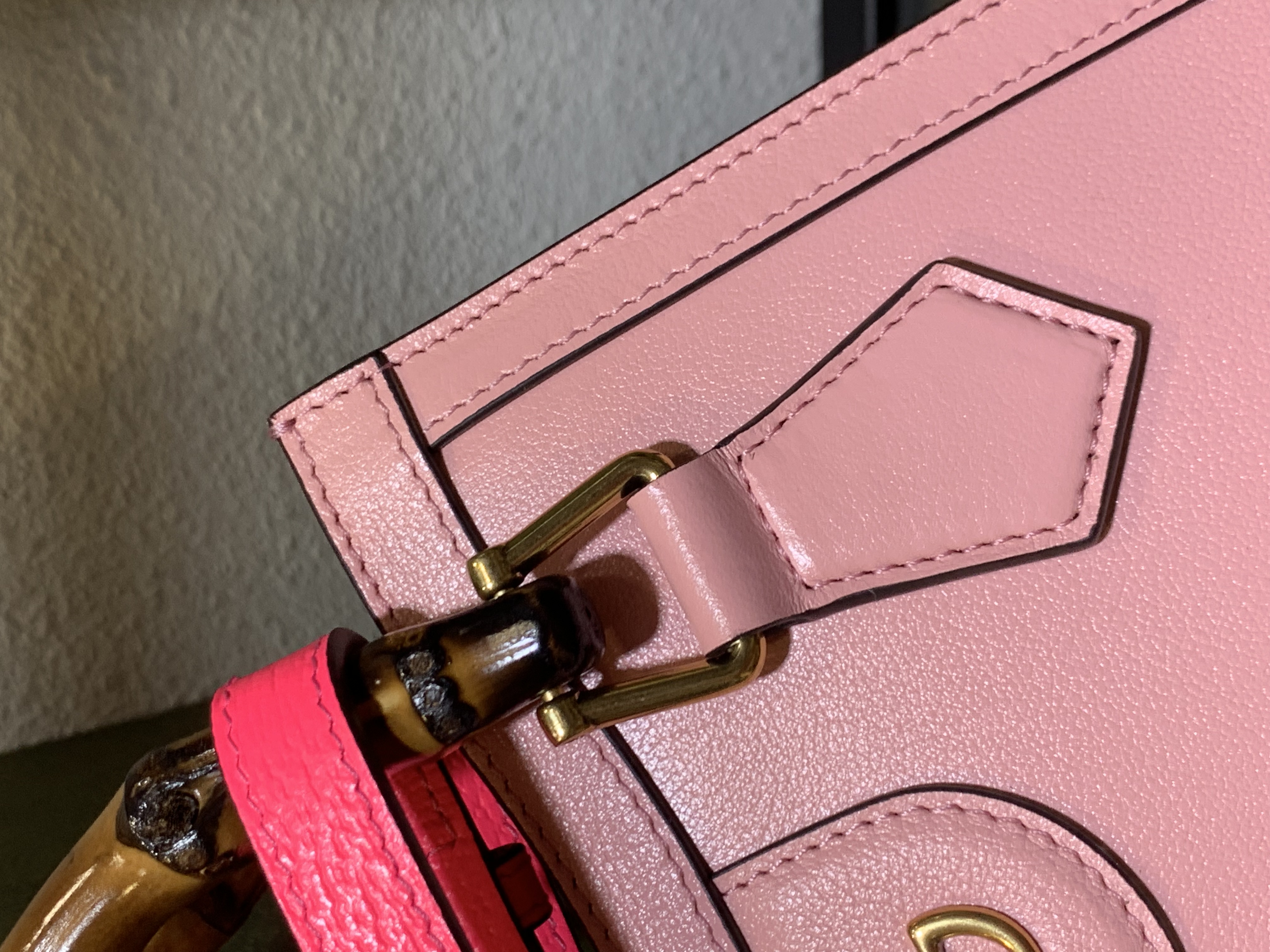 Gucci Diana Mini Pastel Pink Stunning Top Handle Bag 2024