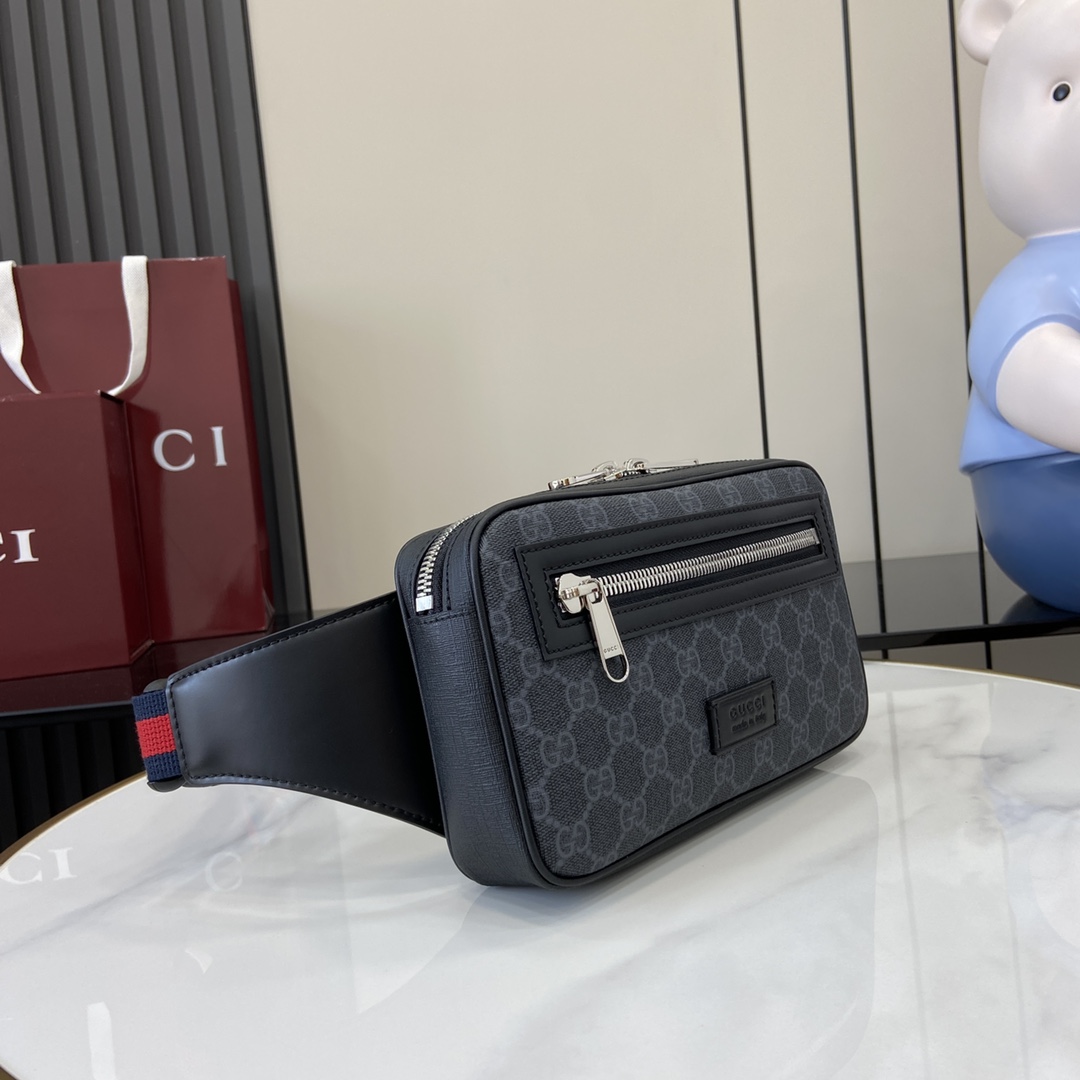 Gucci GG Hip Bag Belt Bag Black 65906100