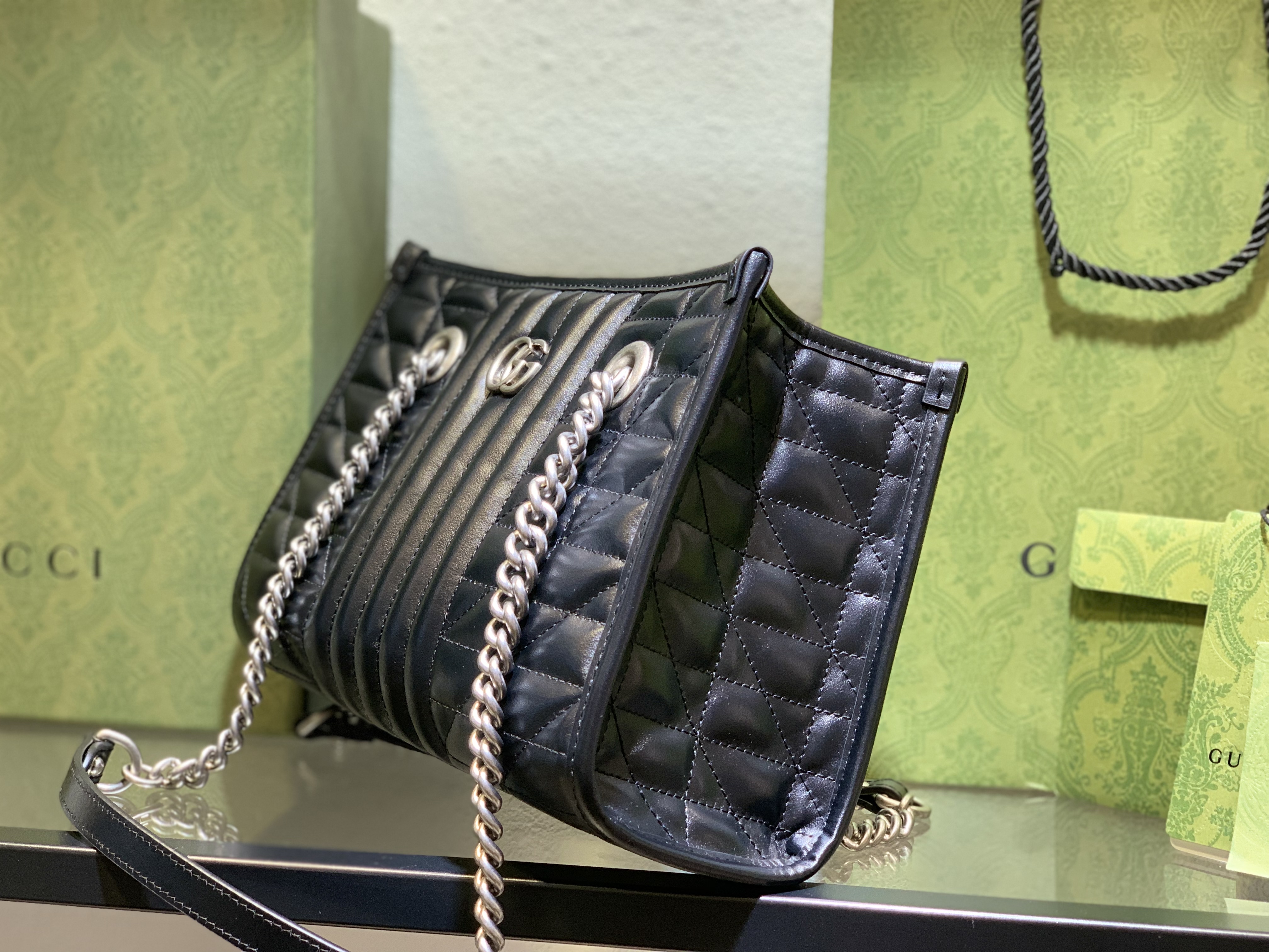 Gucci GG Marmont Nero Pelle