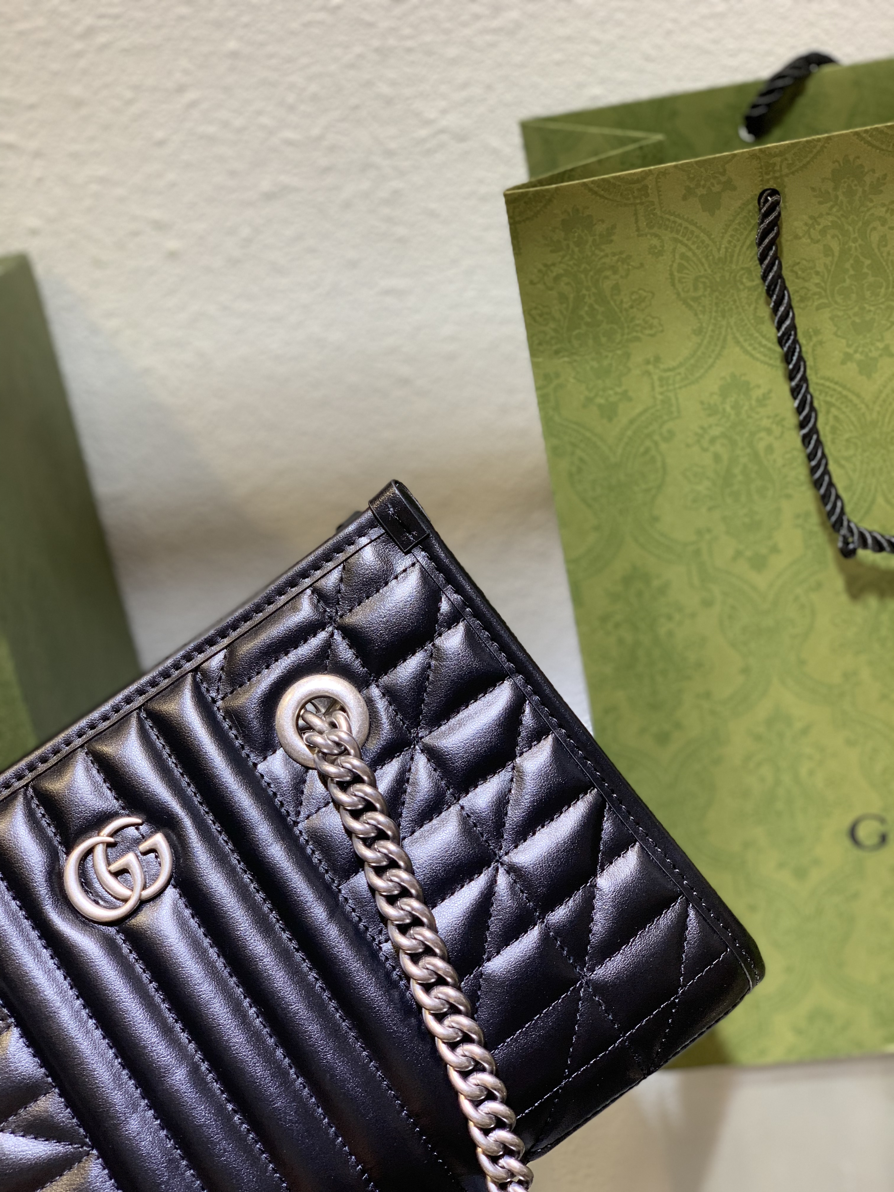 Gucci GG Marmont Nero Pelle