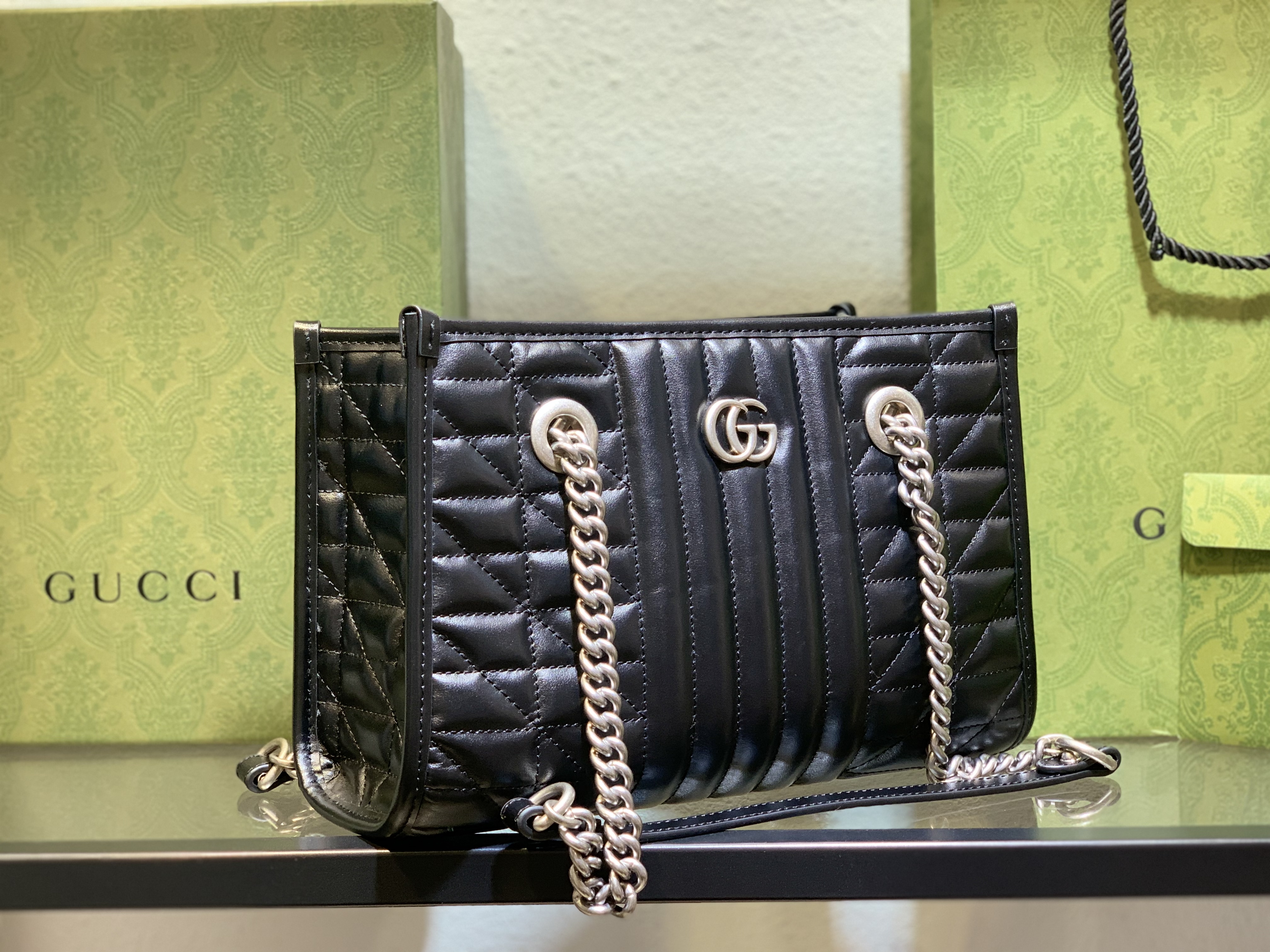 Gucci GG Marmont Nero Pelle