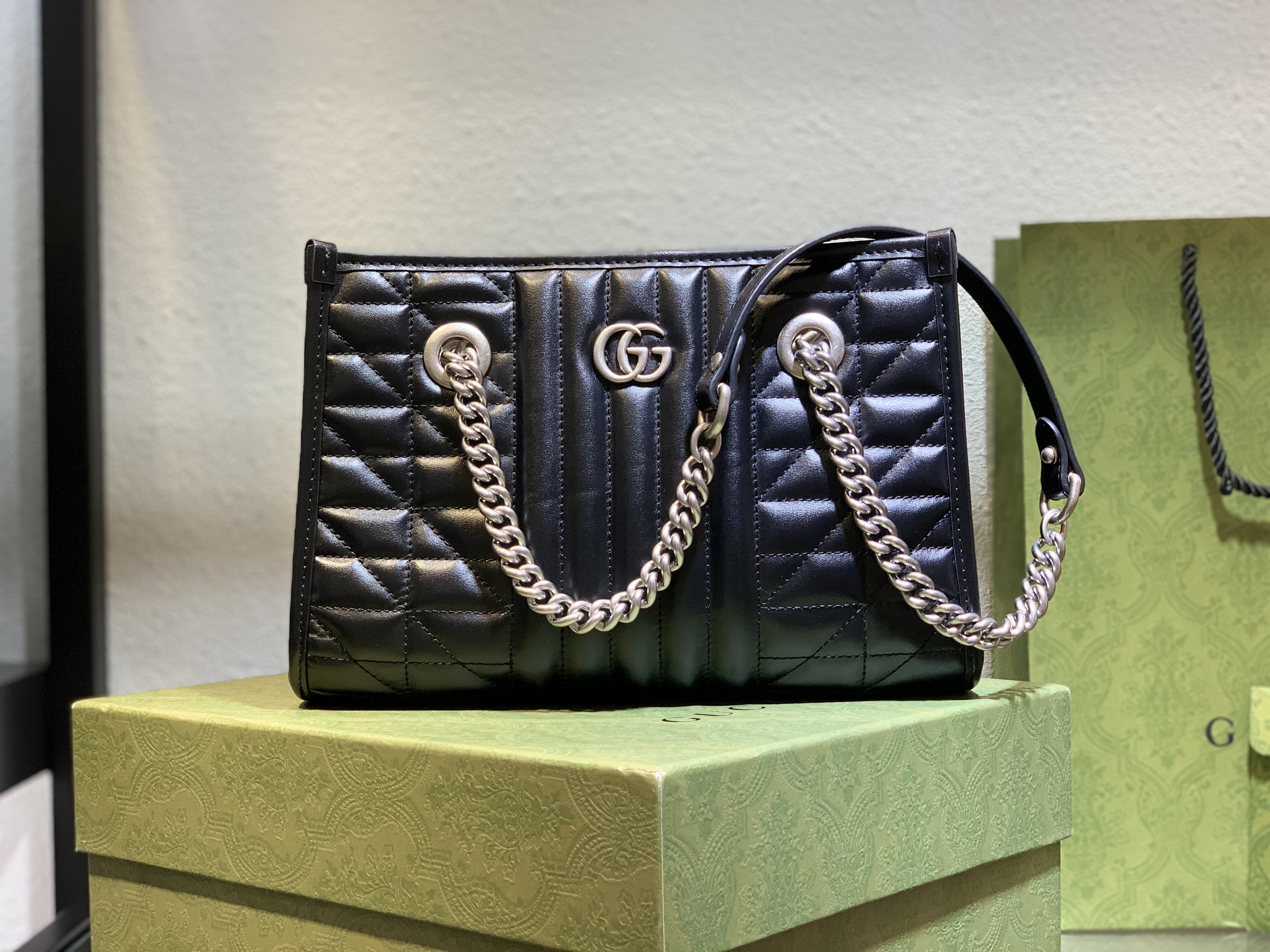 Gucci GG Marmont Nero Pelle