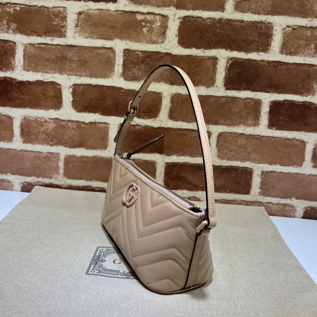 Gucci GG Marmont Shoulder Bag 'Rose Beige