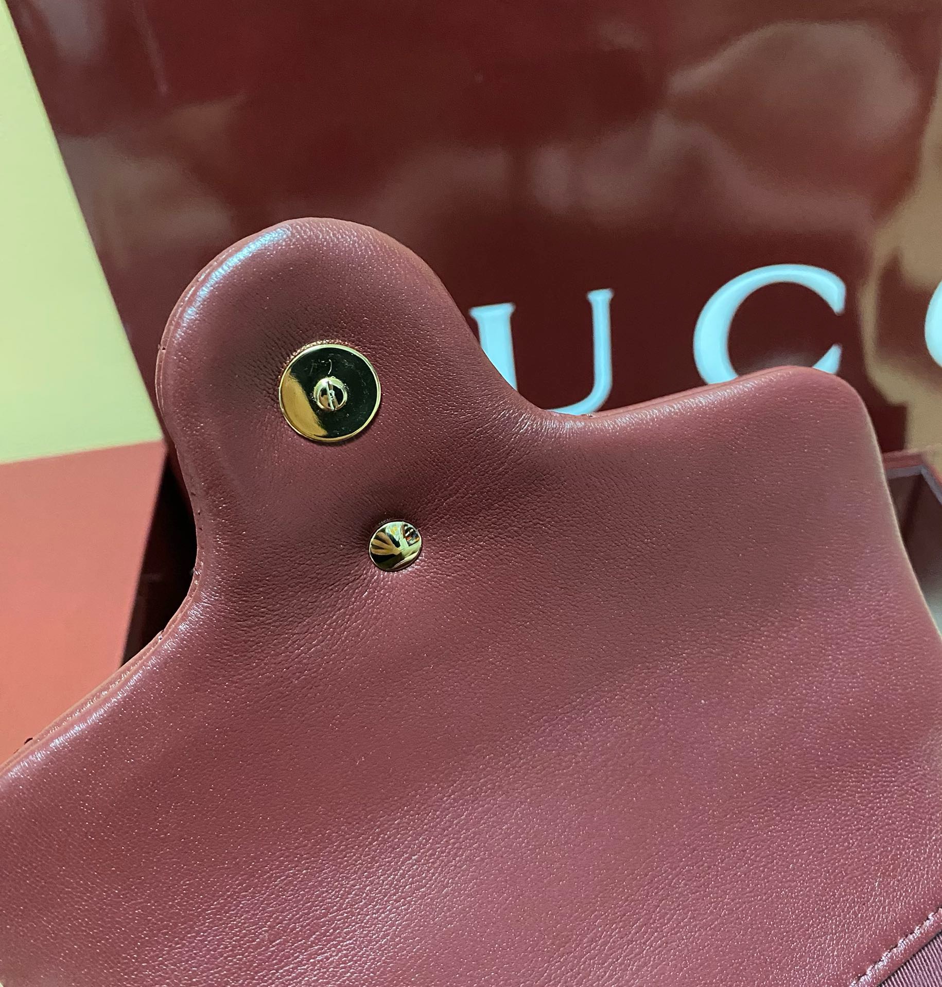 Gucci GG Marmont Super Mini Red Bag | Stunning 100% Authentic Luxury Style