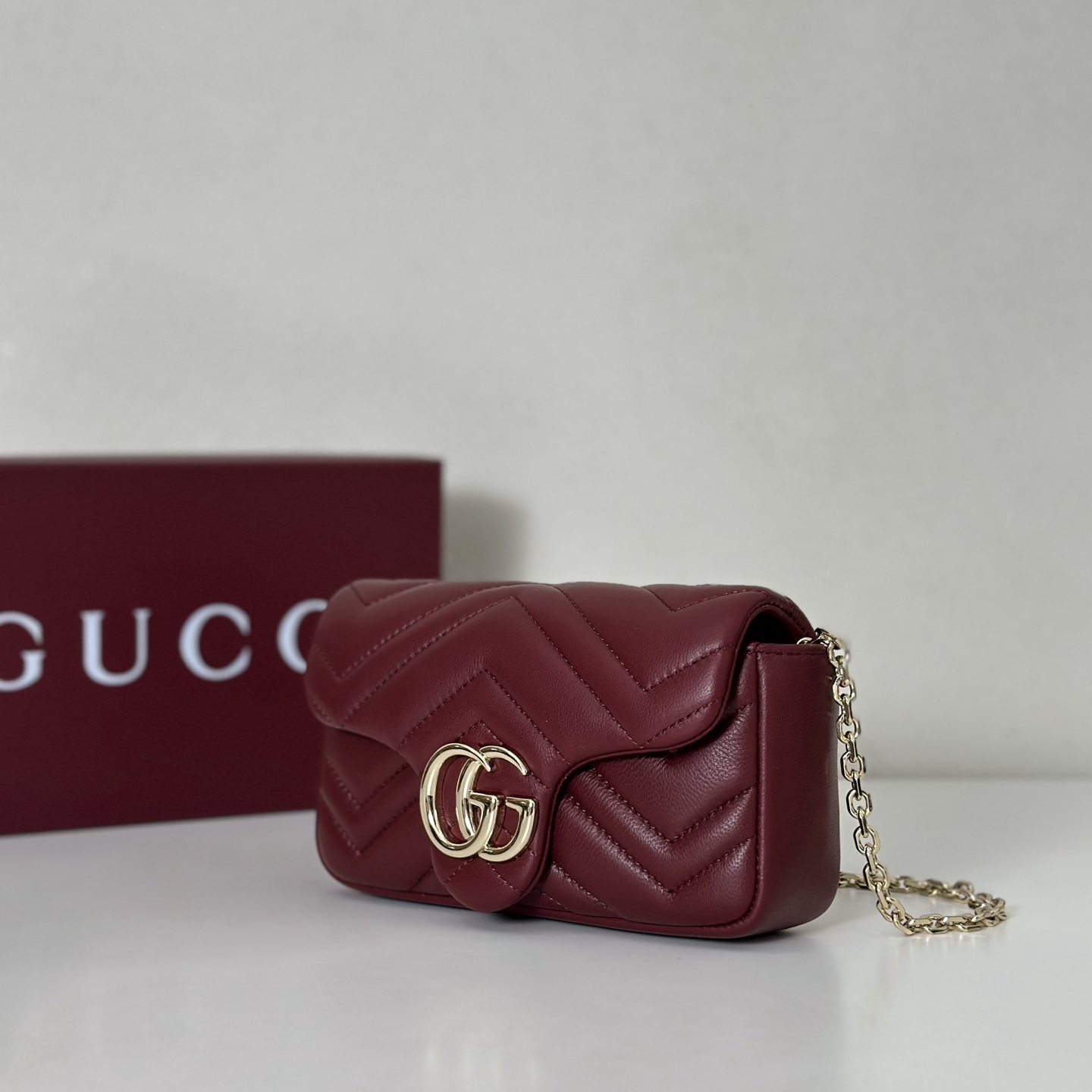Gucci GG Marmont Super Mini 'Red' 751526-AADQM-6241