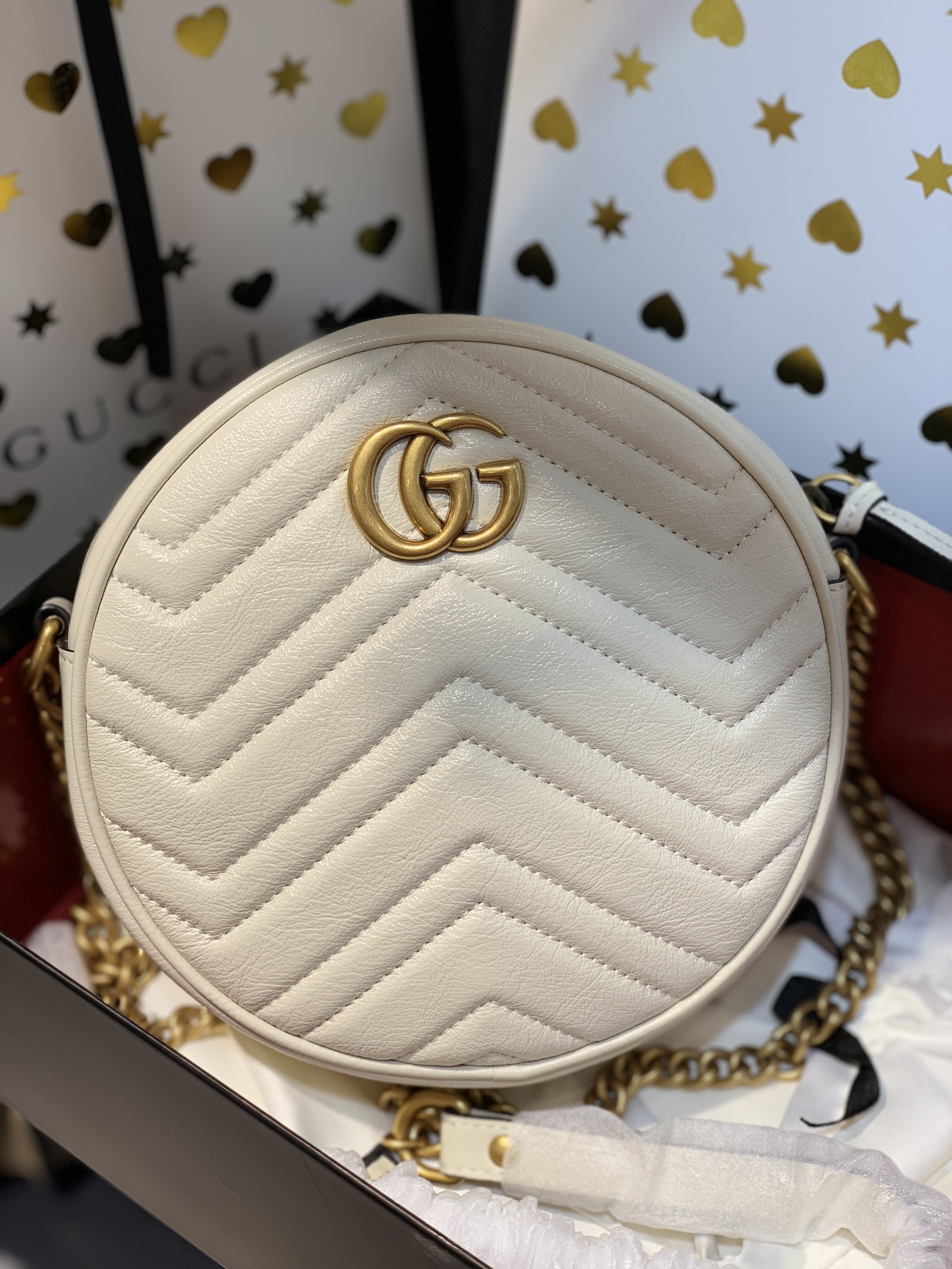 Gucci Marmont Round White Bag: Stunning 2024 Luxury Style