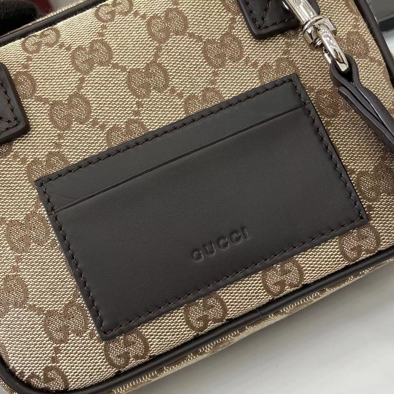 Gucci Gg Mini Crossbody Bag in Brown for Men