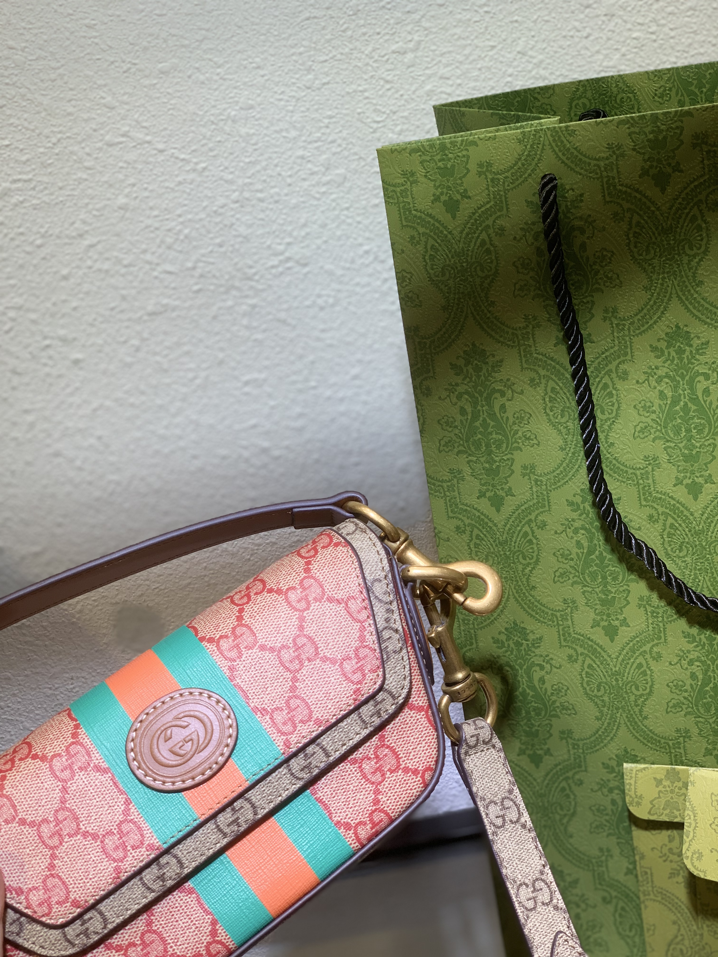 Gucci GG Mini Monogrammed Coated-canvas