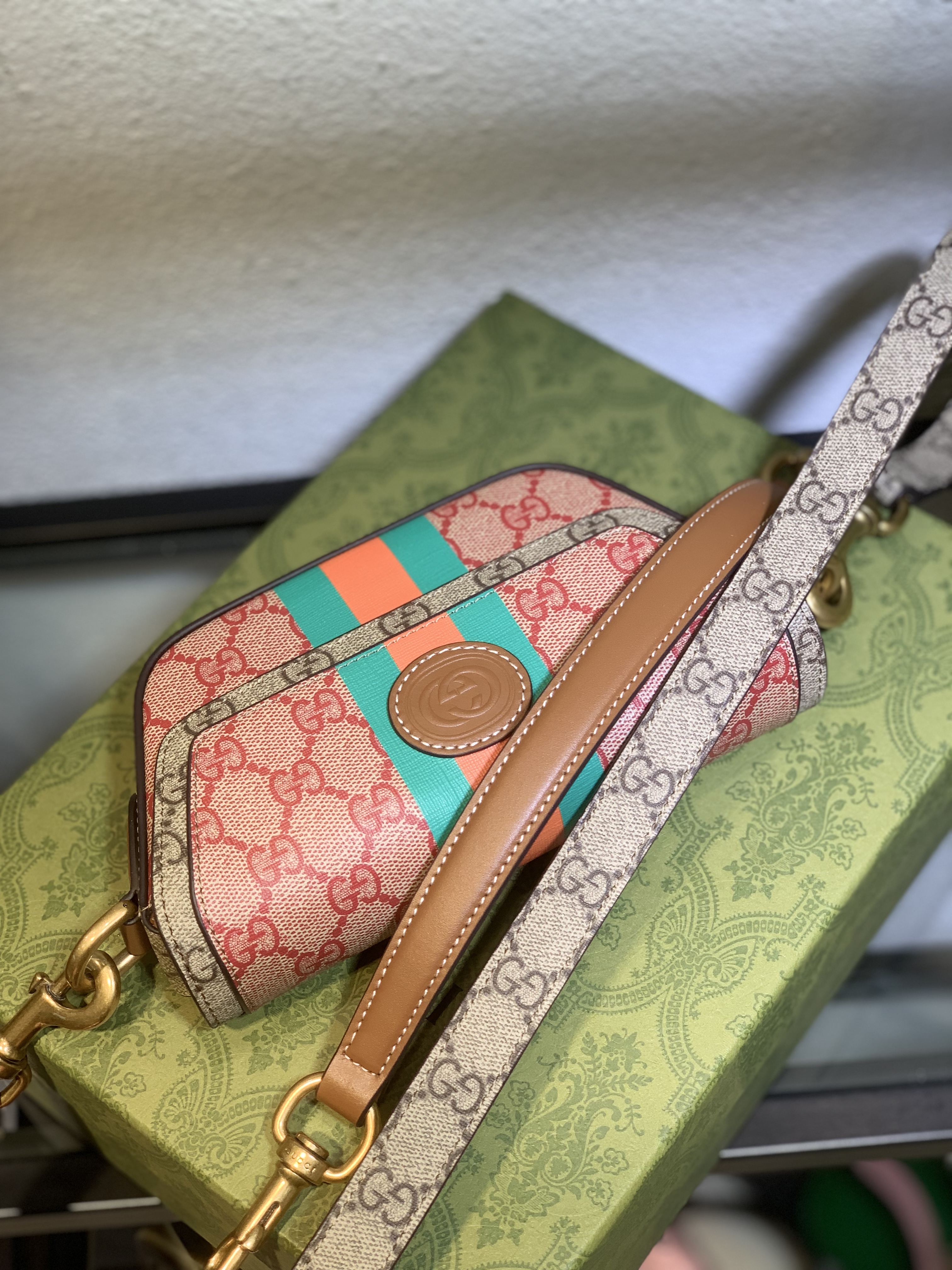 Gucci GG Mini Monogrammed Coated-canvas