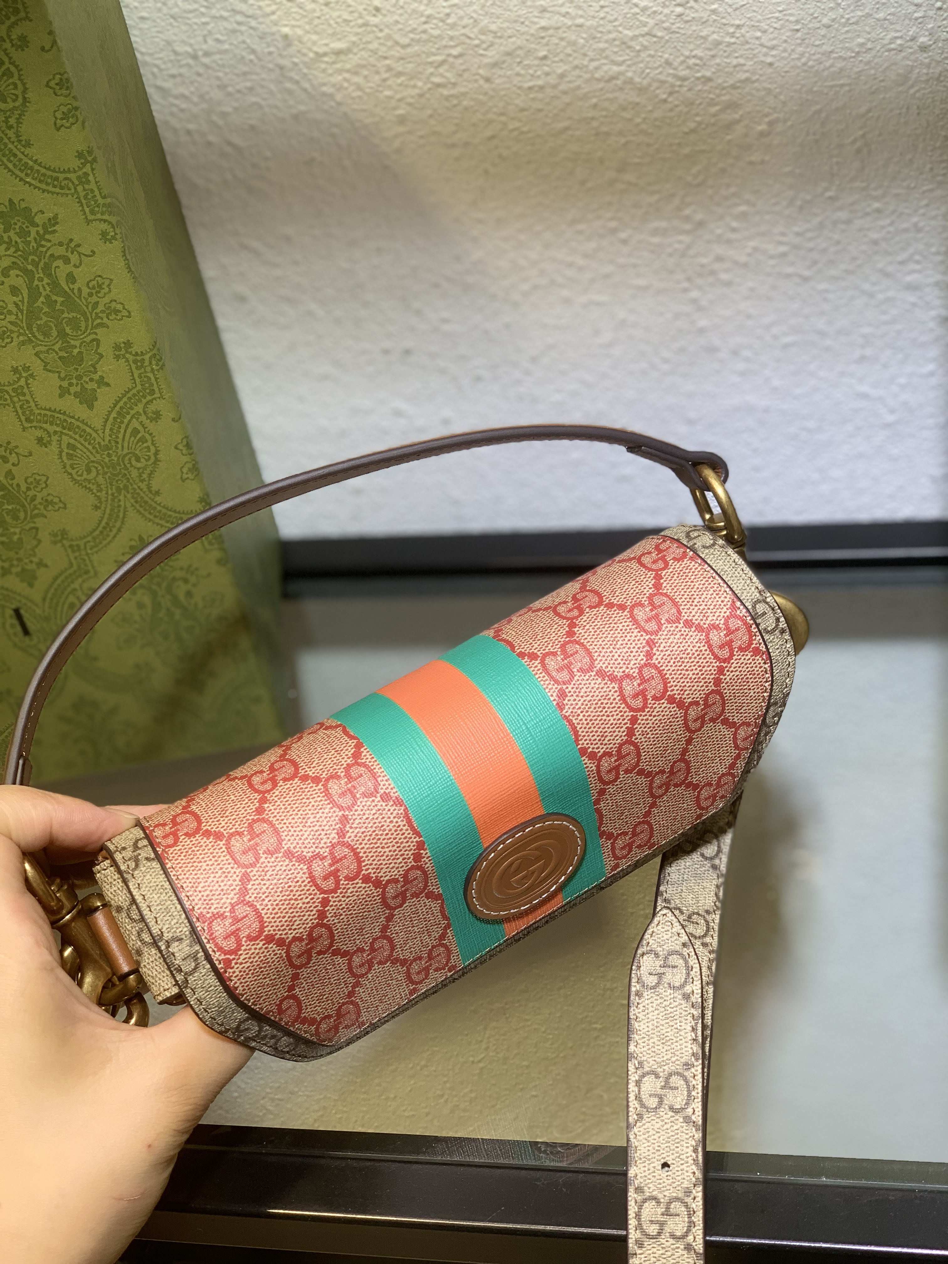 Gucci GG Mini Monogrammed Coated-canvas