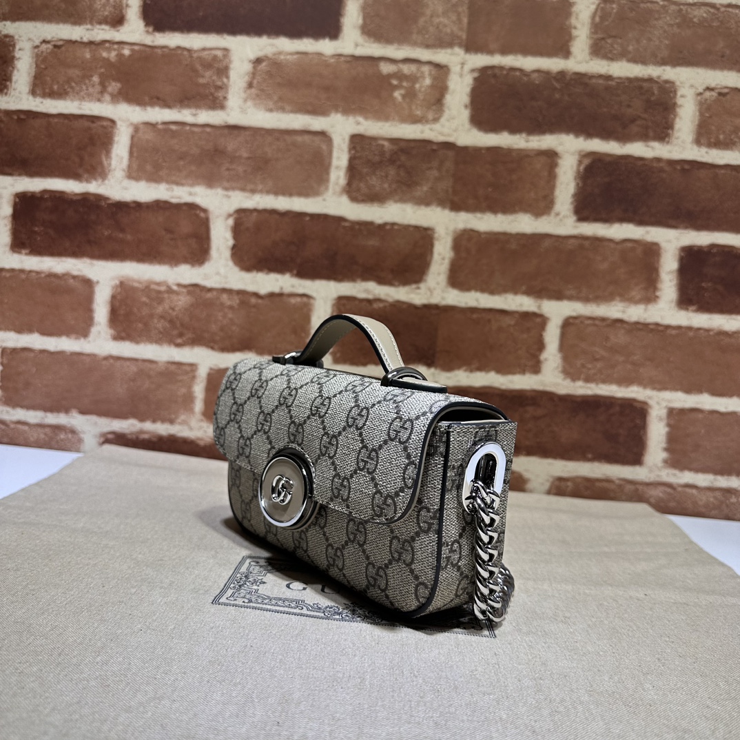 Gucci GG Supreme Mini Petite GG Shoulder Bag