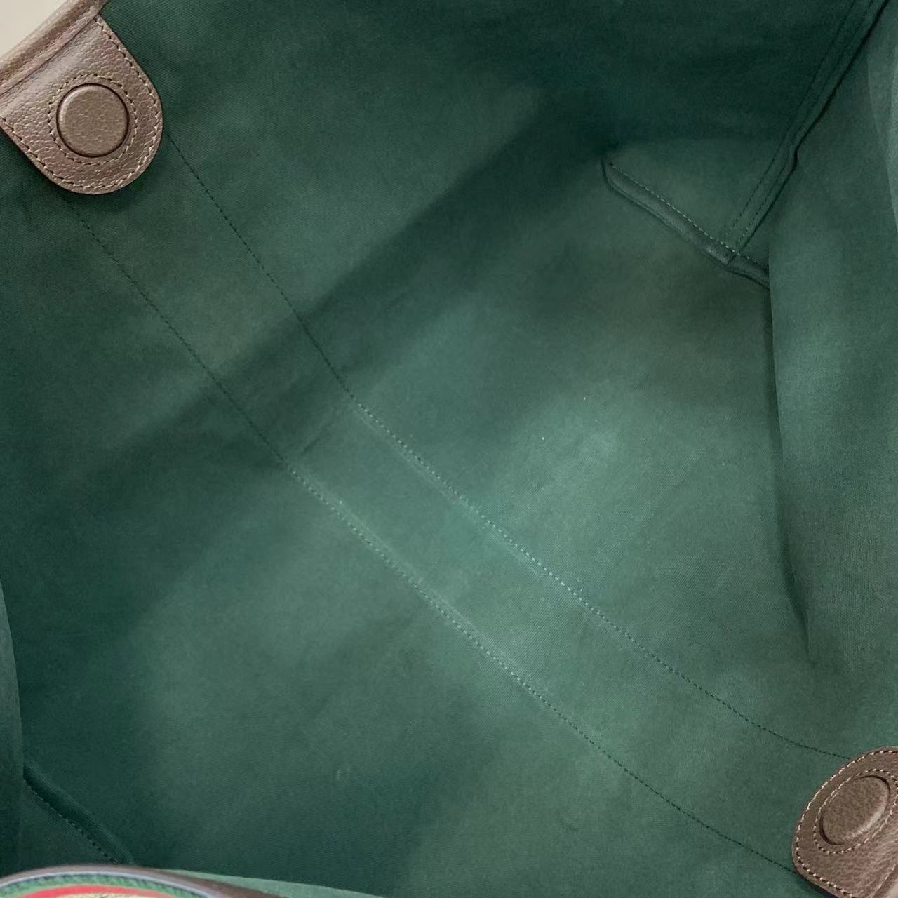 Gucci Giglio large tote bag in beige and brown GG canvas