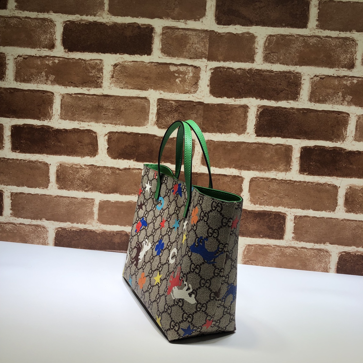 Gucci Girls' Cowgirl Tote Bag - Green Sizes 7-16