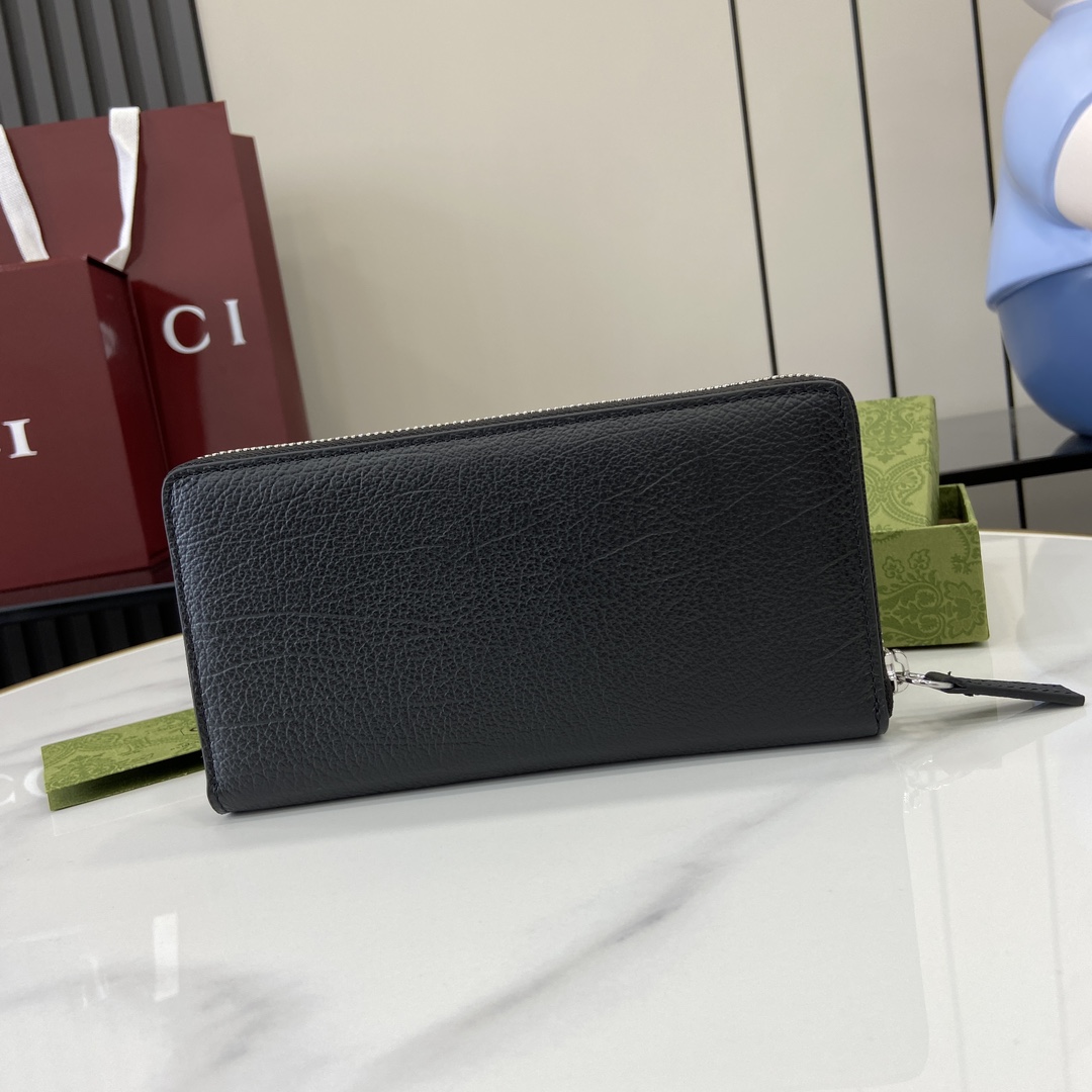 Gucci Gucci Print Zip Wallet