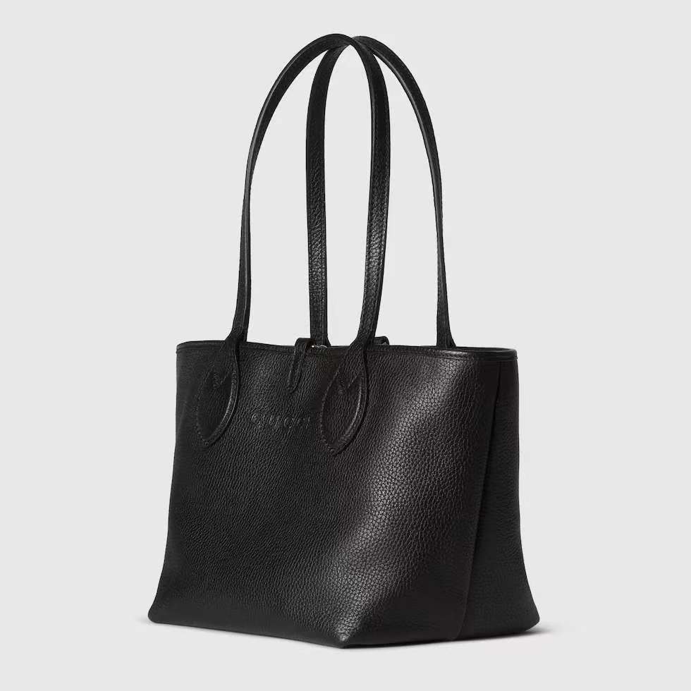 Gucci Gucci Totissima large reversible tote bag in black leather