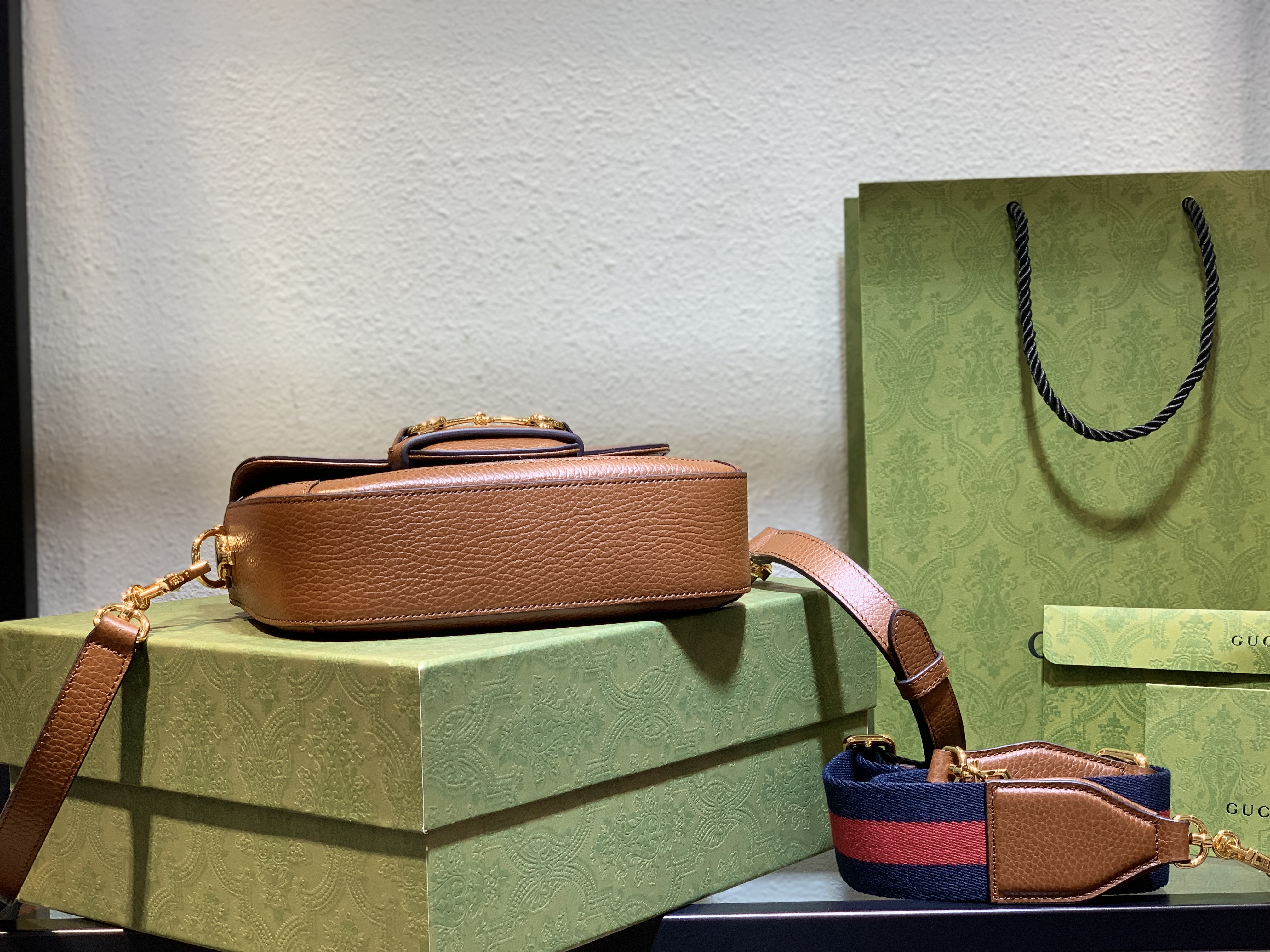 Gucci Denim Horsebit Mini Bag: Stunning 2024 Crossbody Style