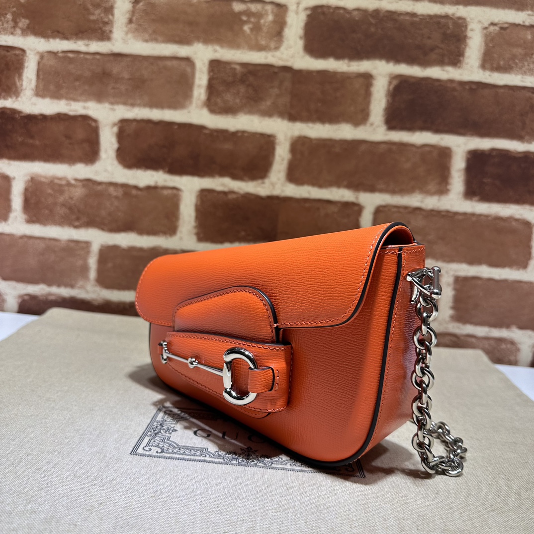 Gucci Horsebit 1955 Mini 'Orange' 724713-AABE1-7565