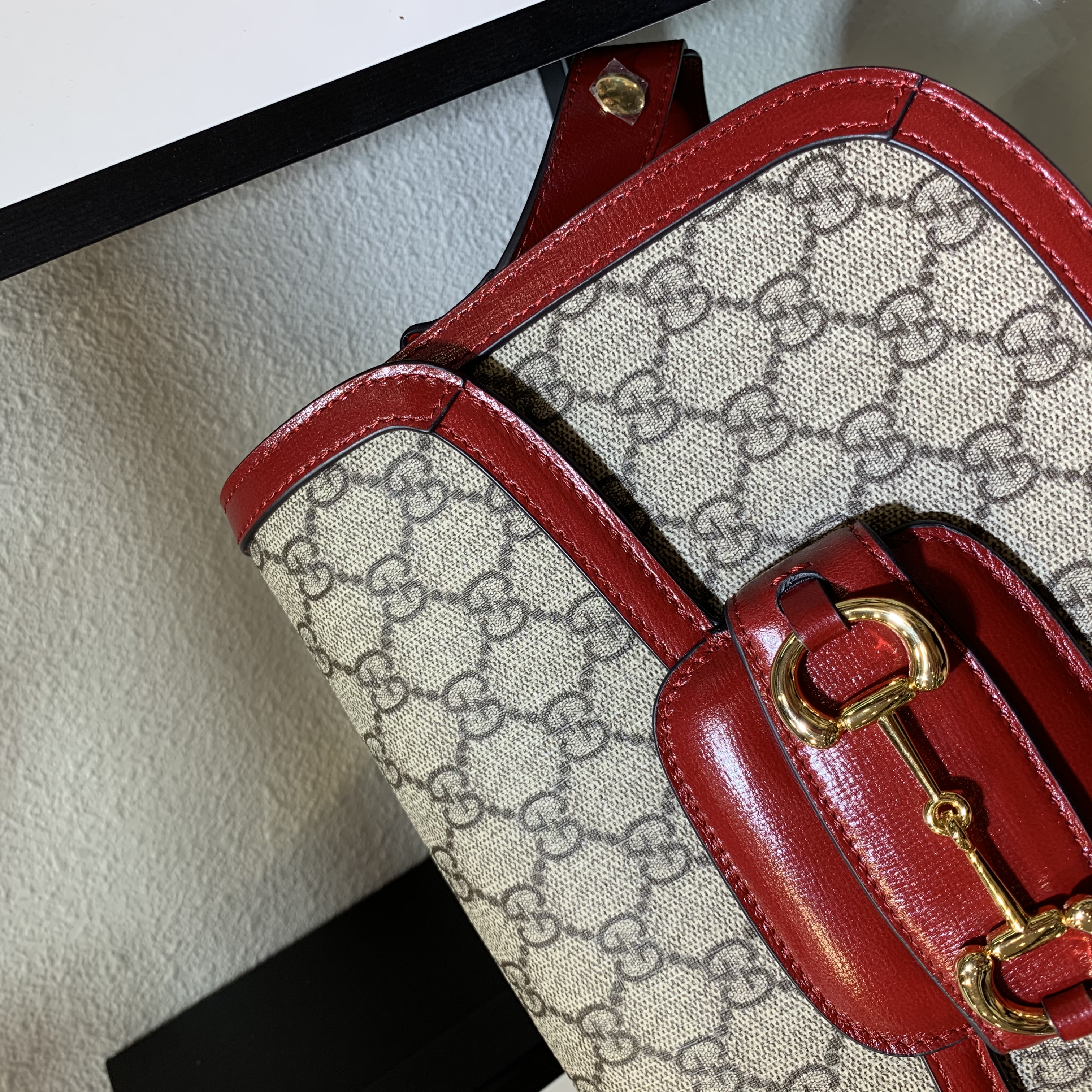 Gucci Horsebit 1955 Red Shoulder Bag: Stunning 2024 Edition