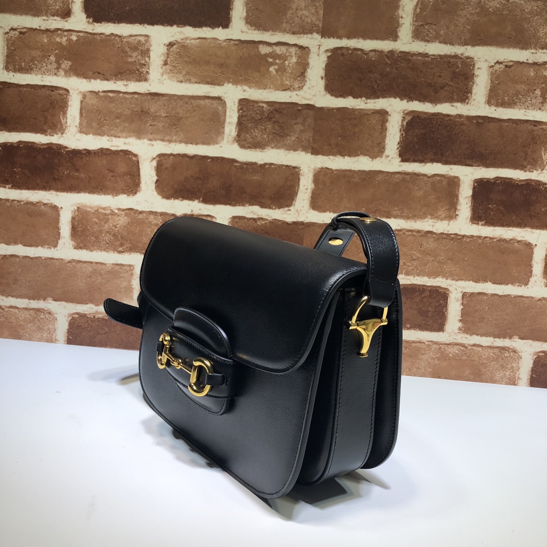 Gucci Horsebit 1955 Shoulder Black 602204-1DB0G-1000