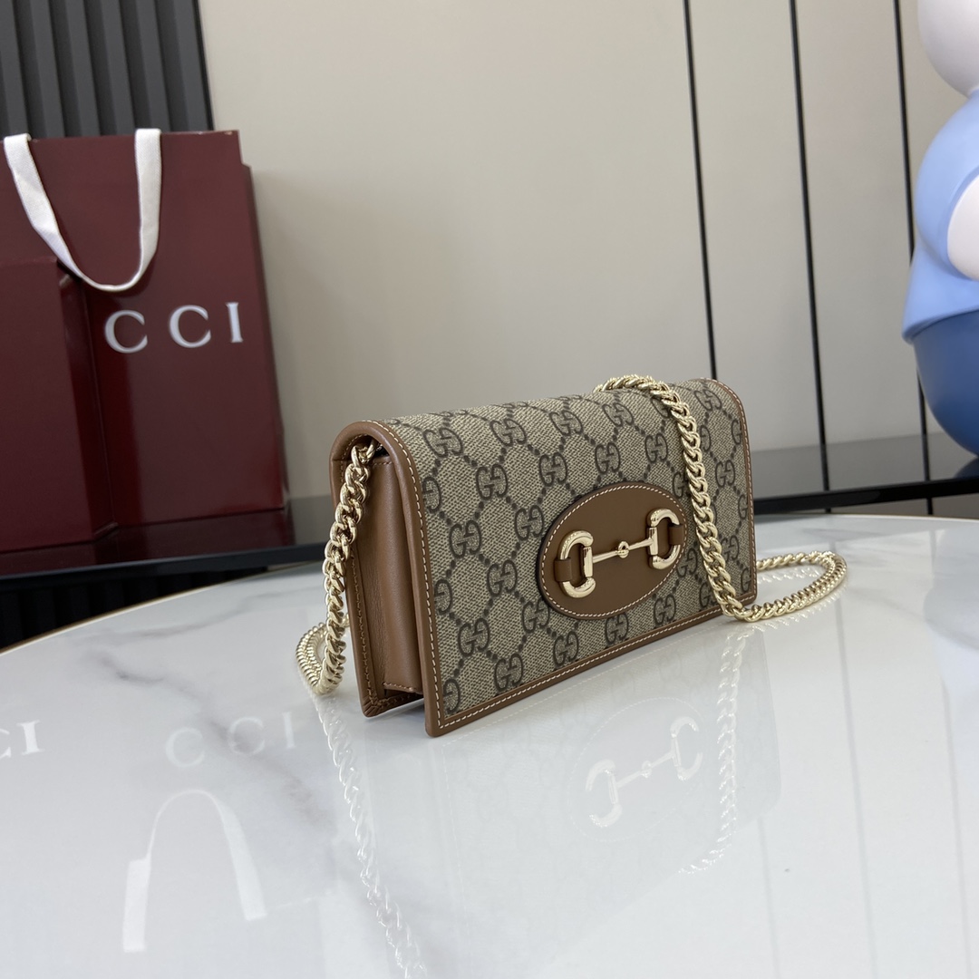 Gucci Horsebit 1955 wallet-on-chain | Neutrals