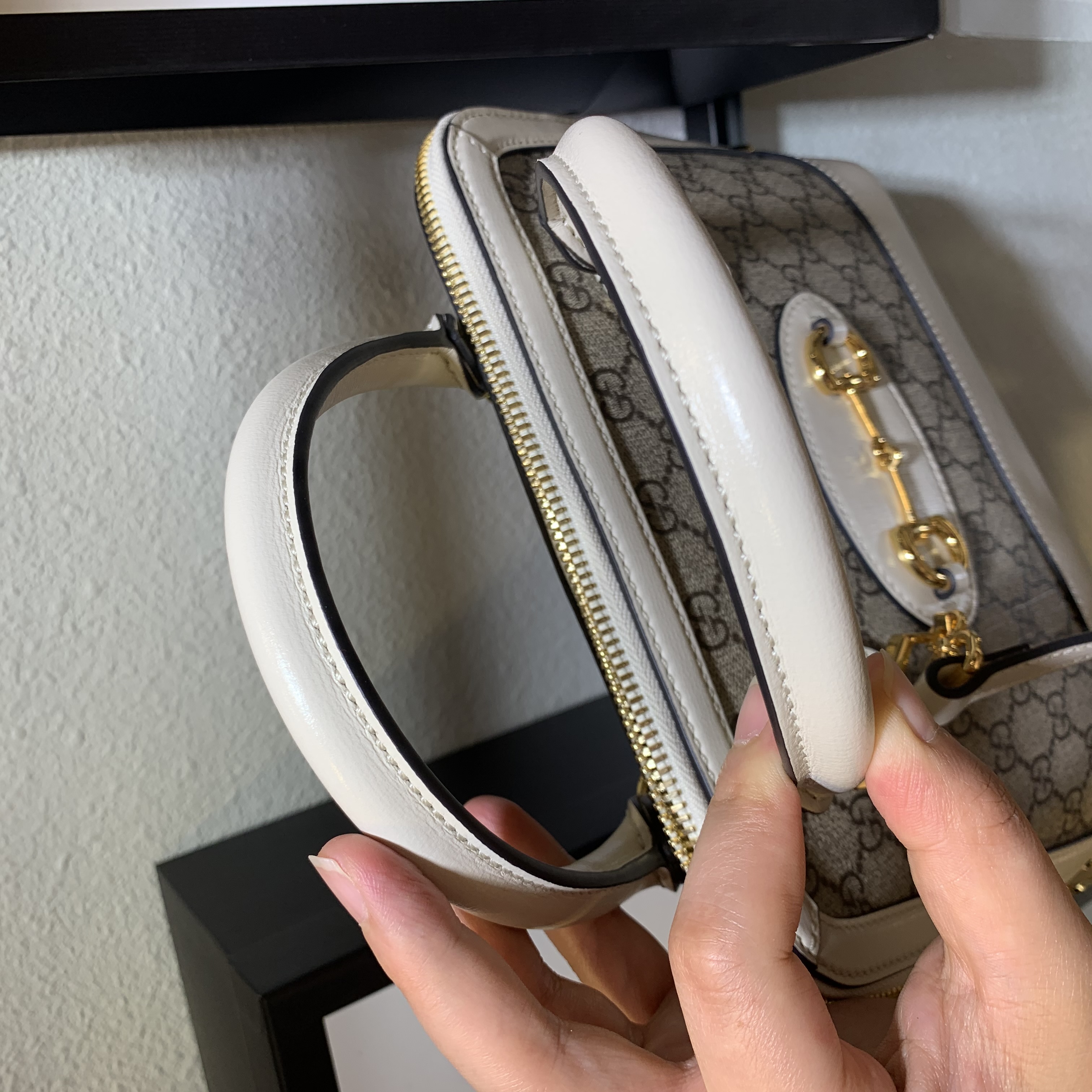 Gucci Horsebit Monogram 'White'