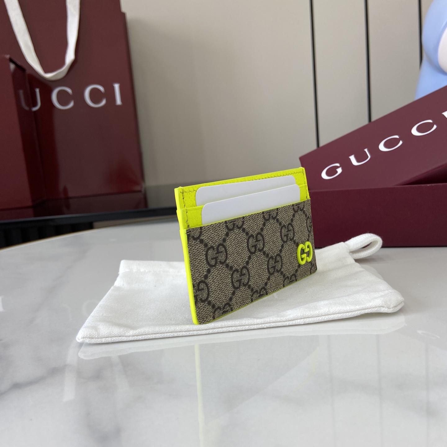 Gucci inbeige and dark brown GG Monogram | GUCCI