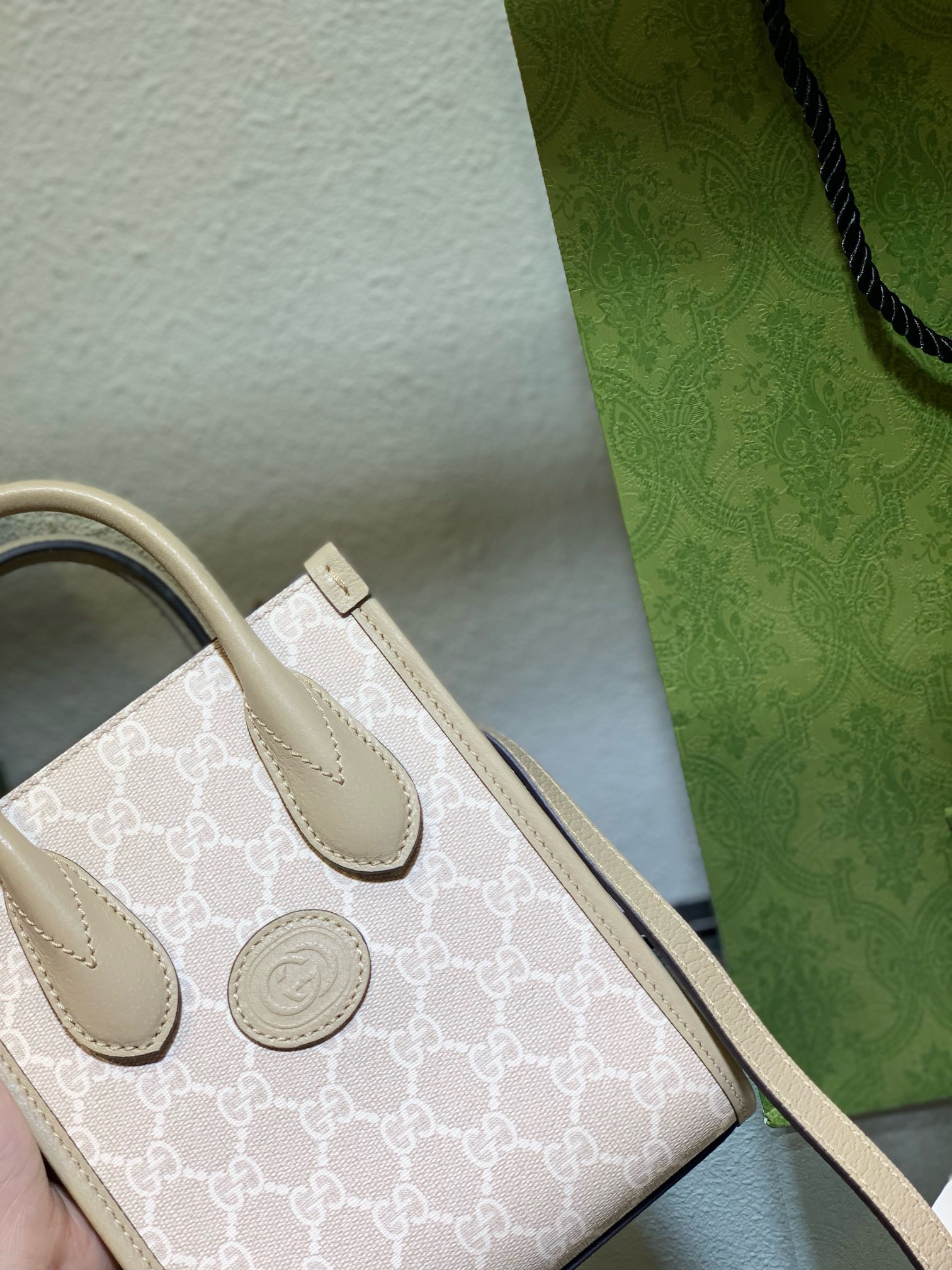 Gucci Interlocking G Mini Tote Beige - Stunning 2024 Luxury Bag